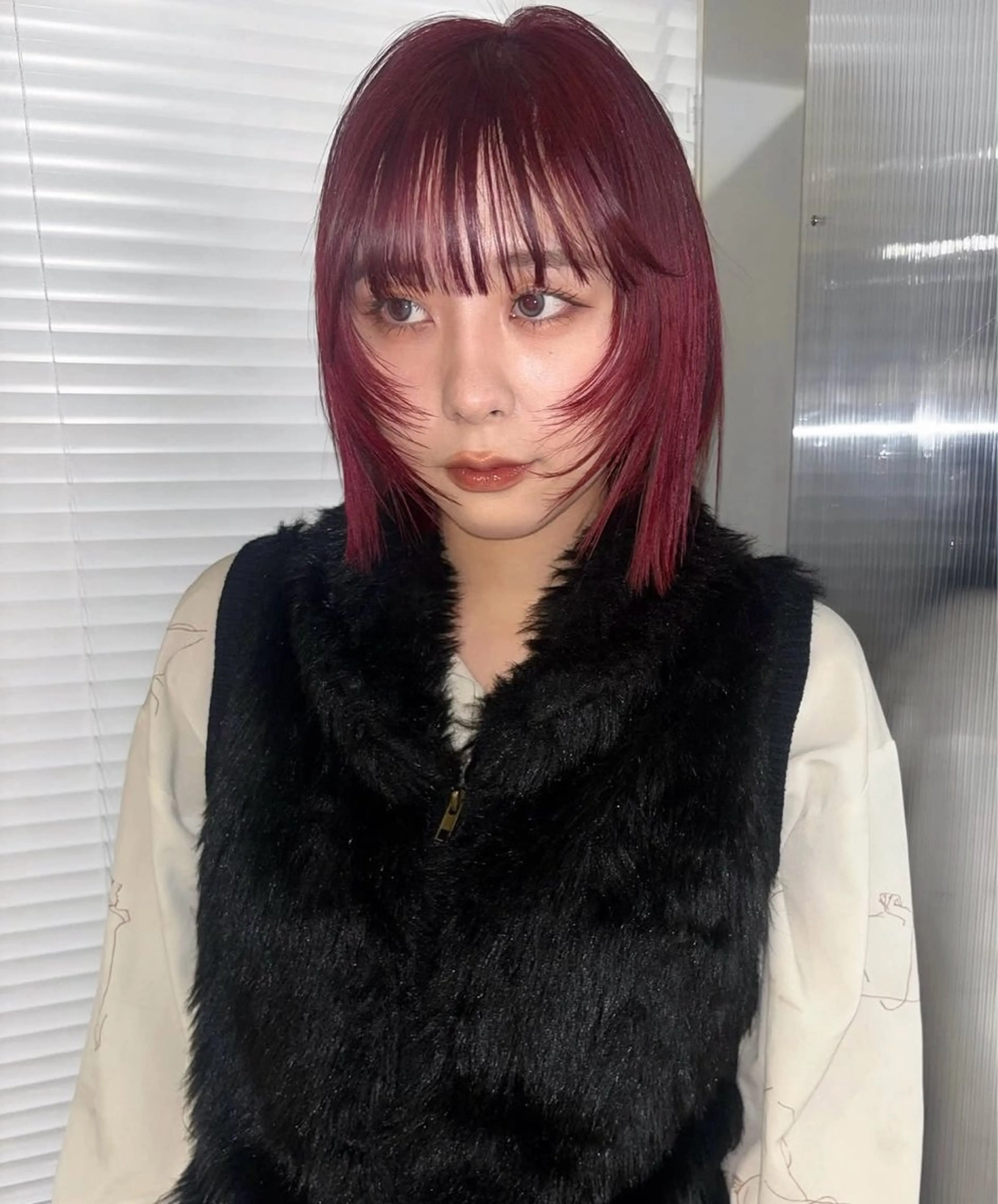 ショート カラー ヘアカラー ヘッドスパ フクタ ヒナタのヘアスタイル