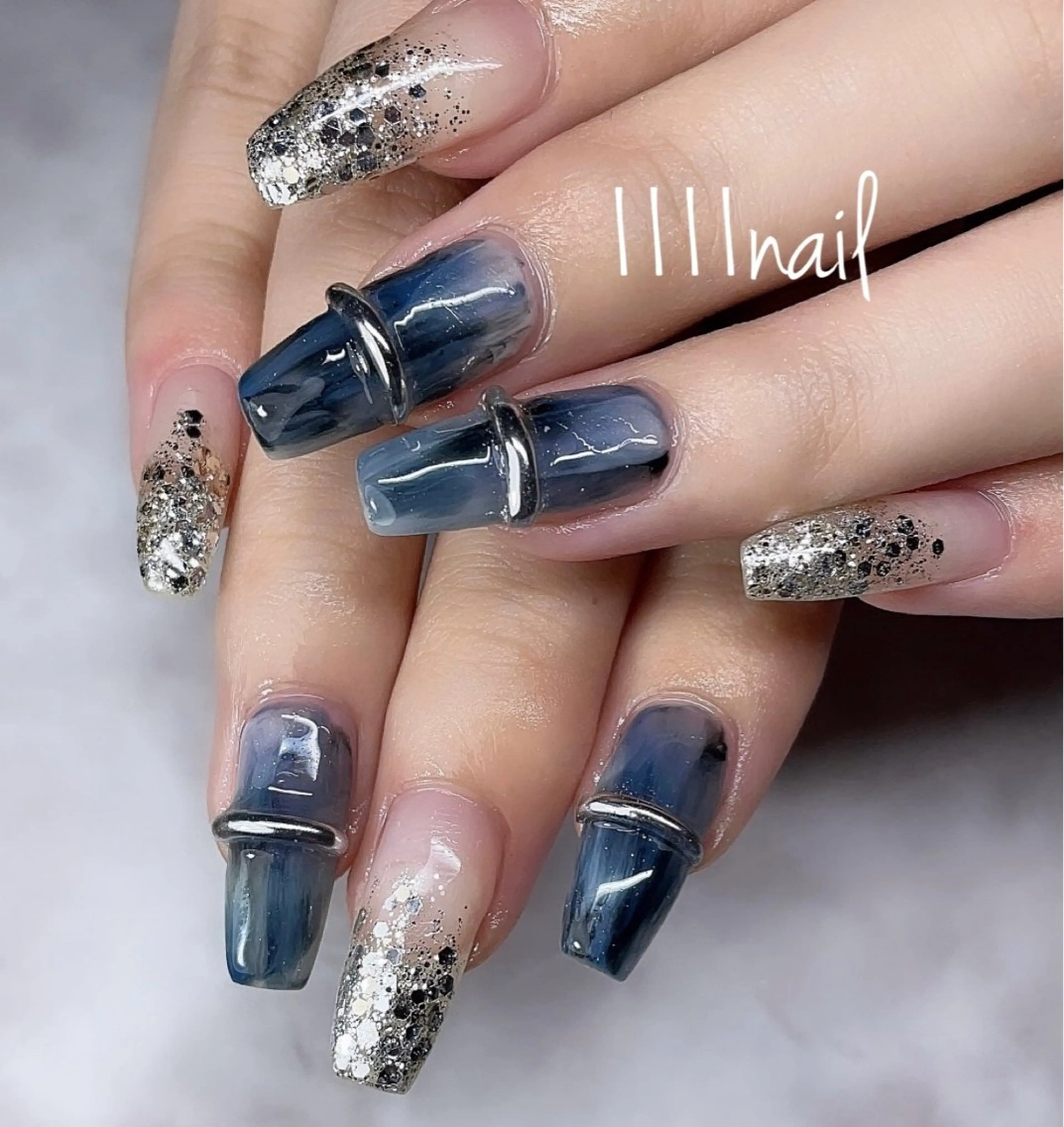 ネイル ハンドネイル 1111nail イチカワのネイルデザイン