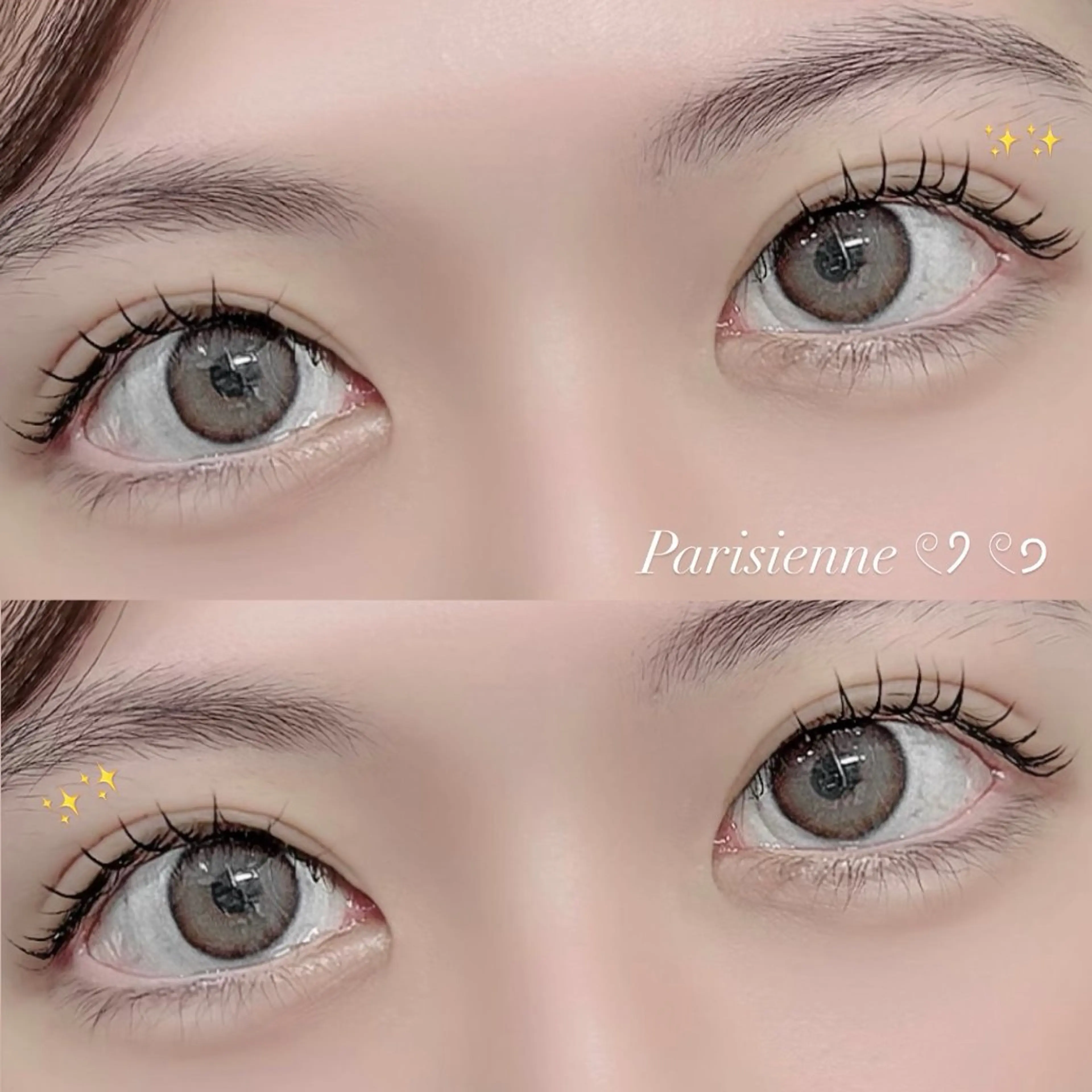 マツエク・マツパ 束感まつ毛 パリジェンヌラッシュリフト 一重×まつ毛パーマ lys ユラのマツエク・マツパデザイン