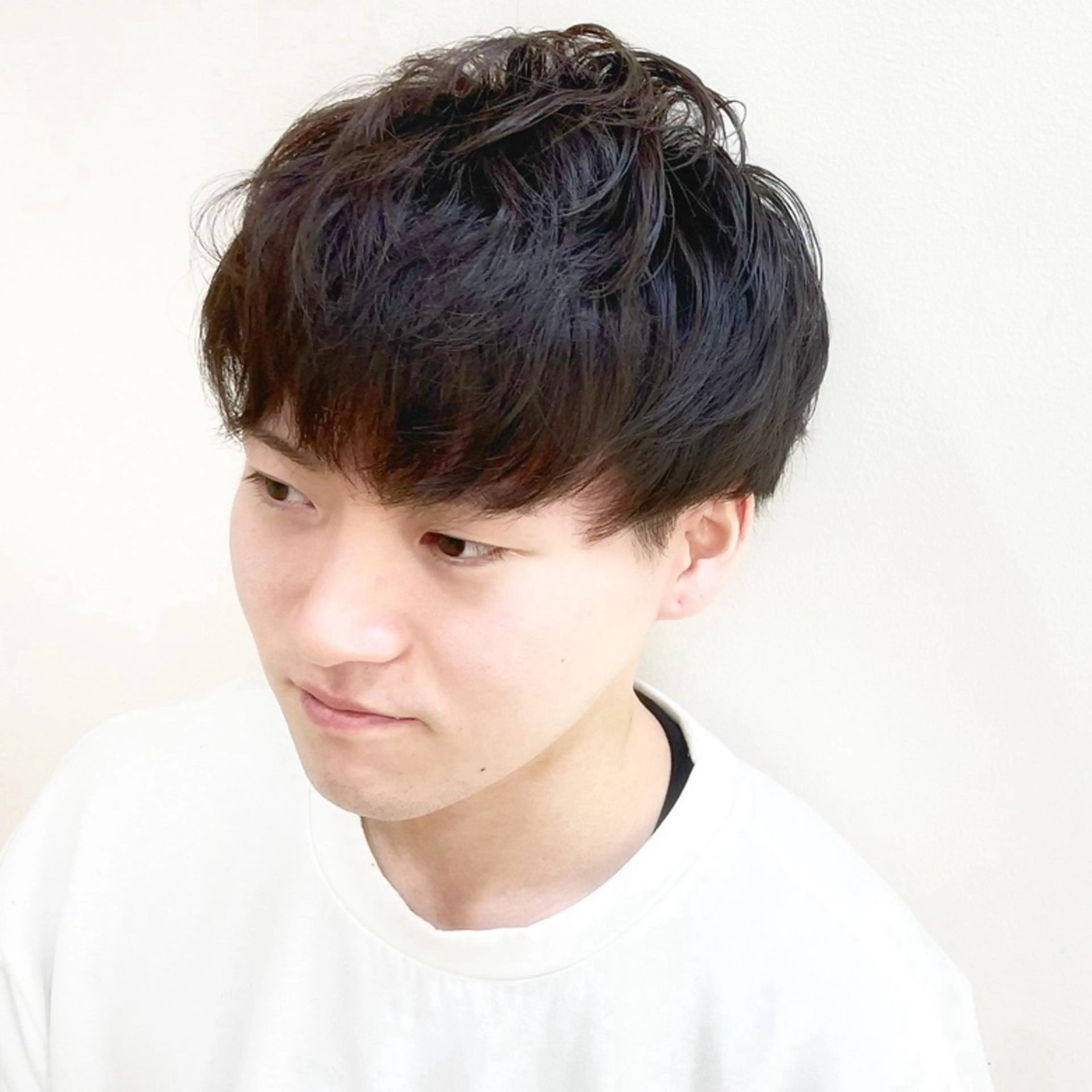 ショート メンズ メンズパーマ デザインカラー/ 推しの配色　肥後のヘアスタイル