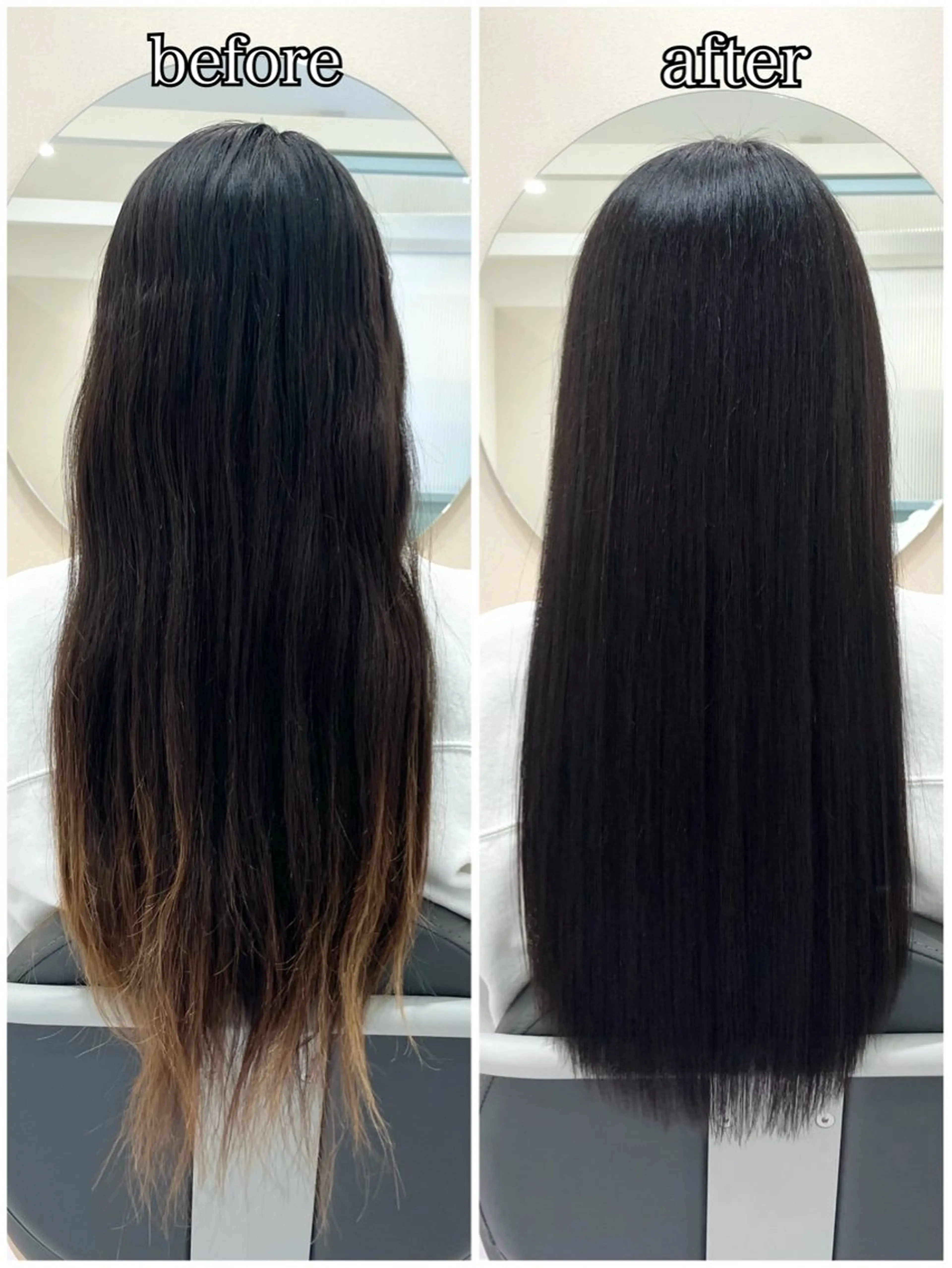 ロング カラー カット 縮毛矯正 トリートメント 🌷ピンクカラー くどう🌷のヘアスタイル