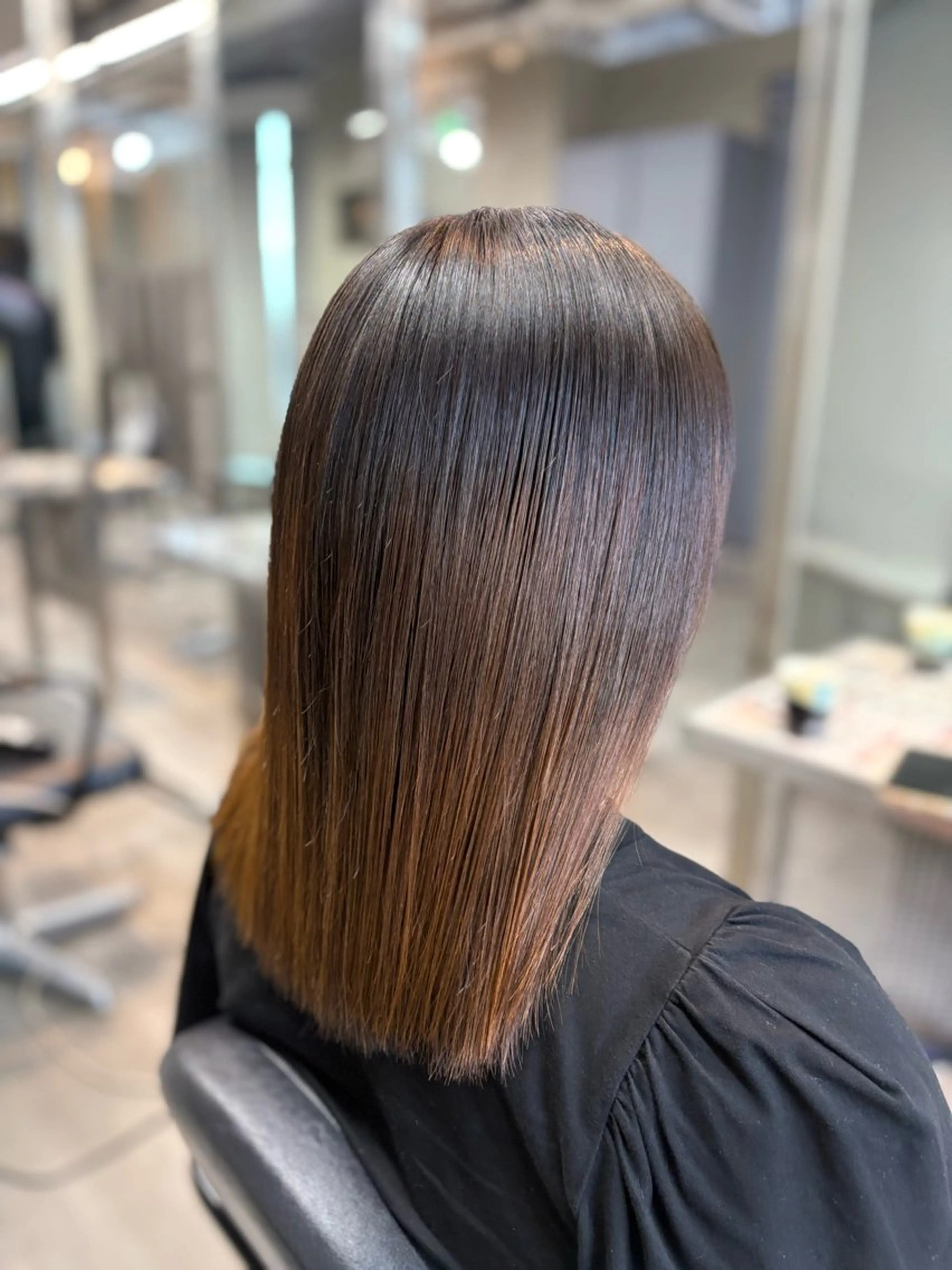 ミディアム パーマ 森 雄大のヘアスタイル