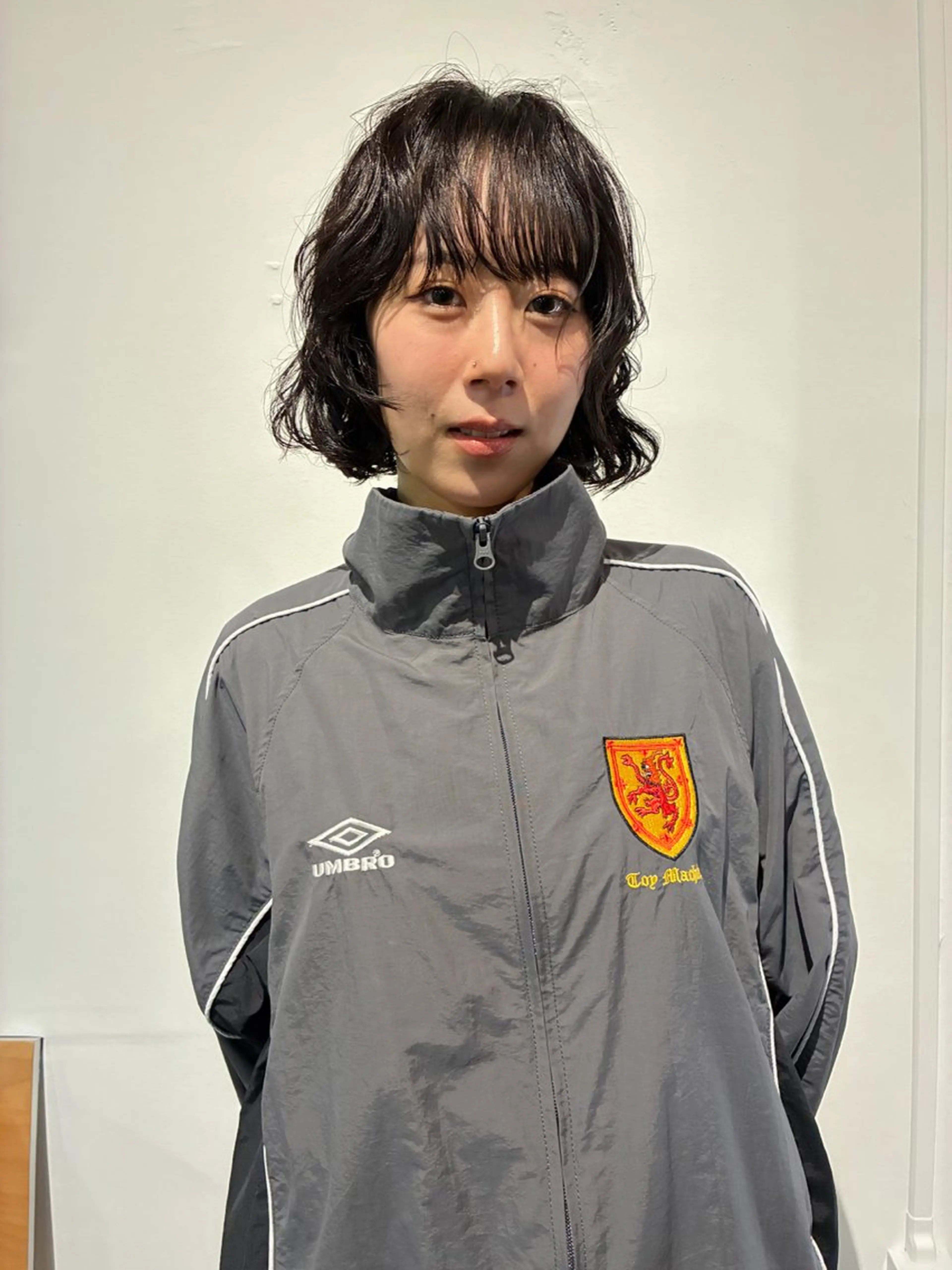 ショート ボブ カット パーマ 村瀬 晴飛のヘアスタイル