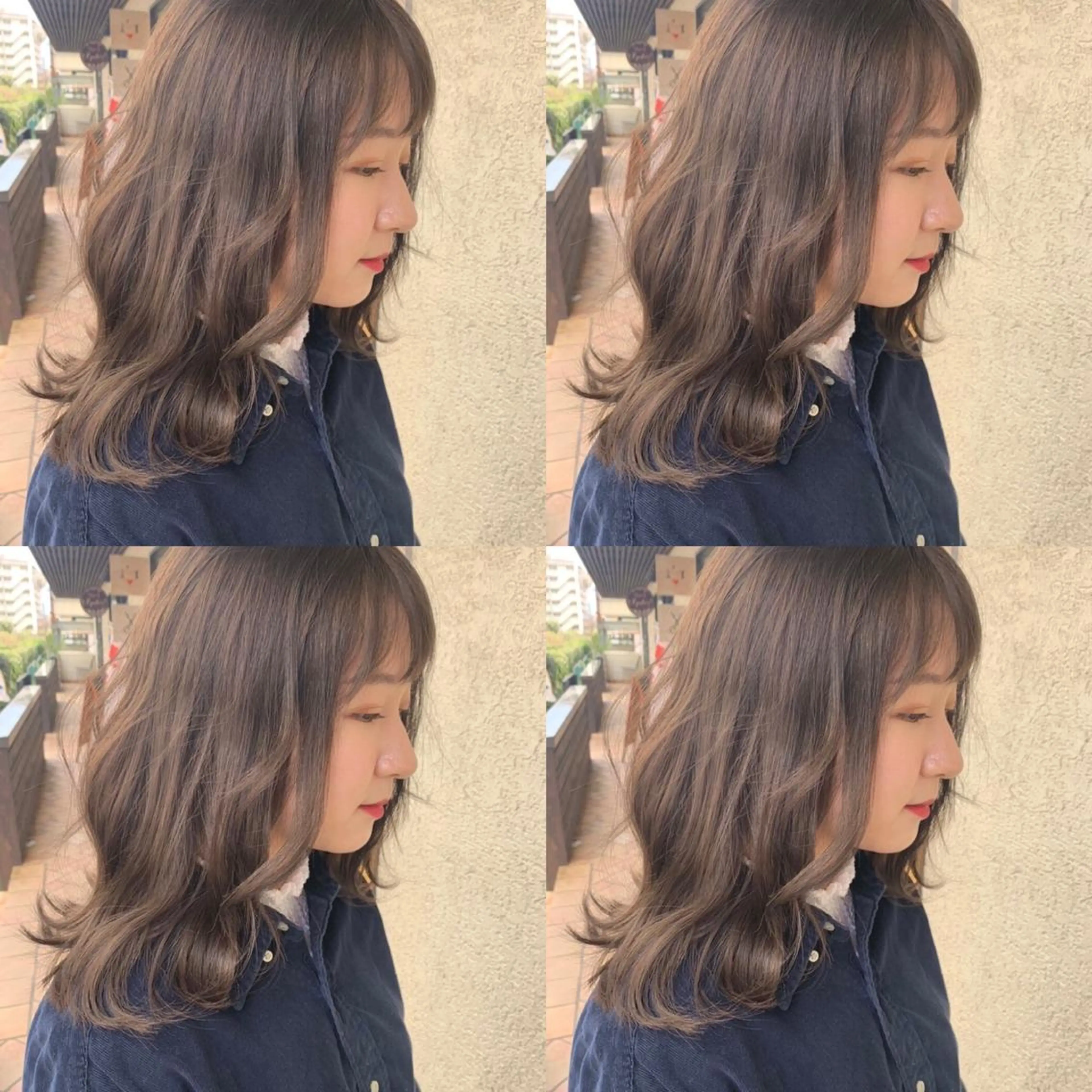 ロング カラー 艶髪・酸性ストレート フリツのヘアスタイル