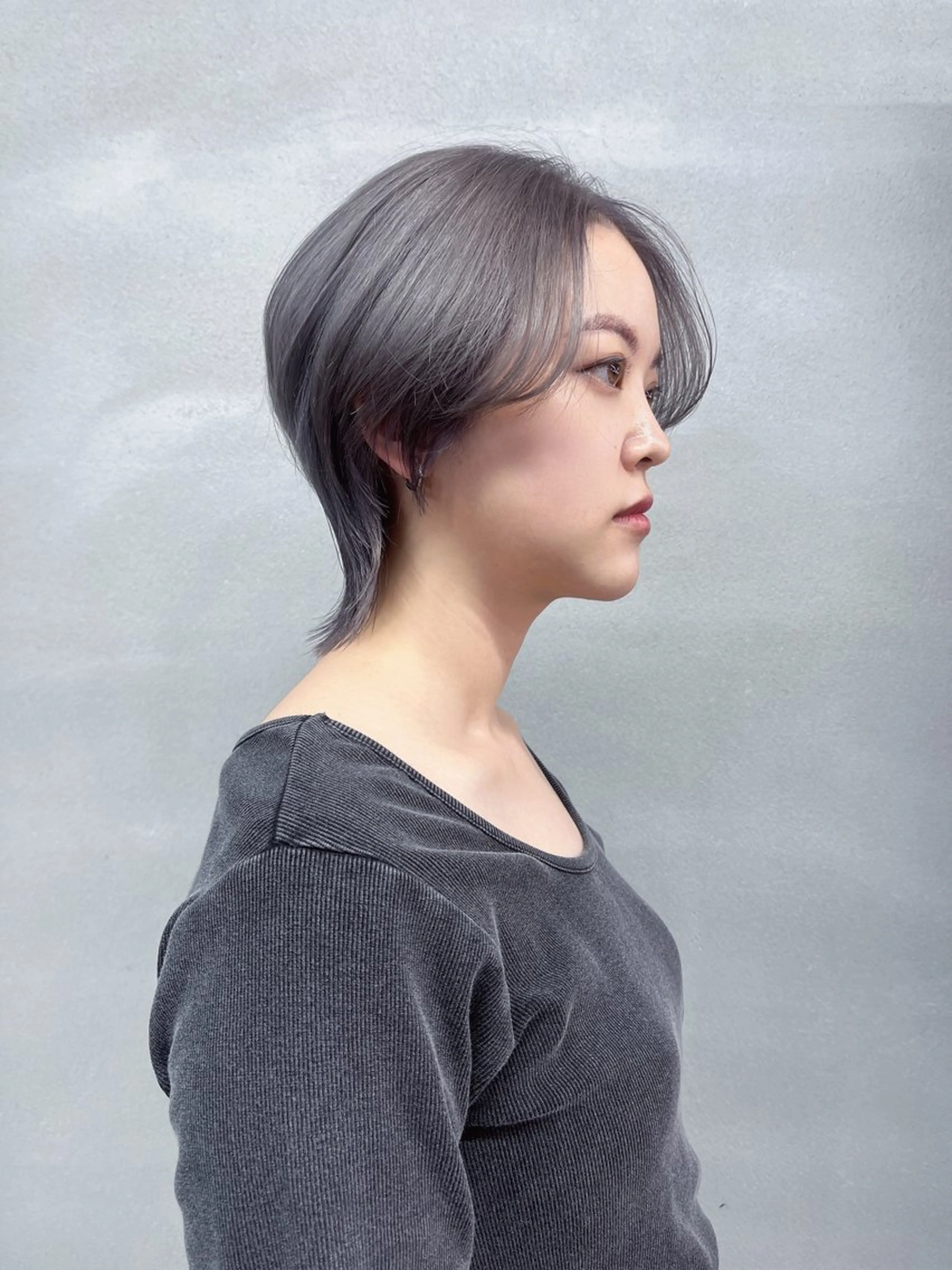 ショート ウルフカット カット ヘアカラー 柏 ウルフ/レイヤー 田中佐和🐺のヘアスタイル