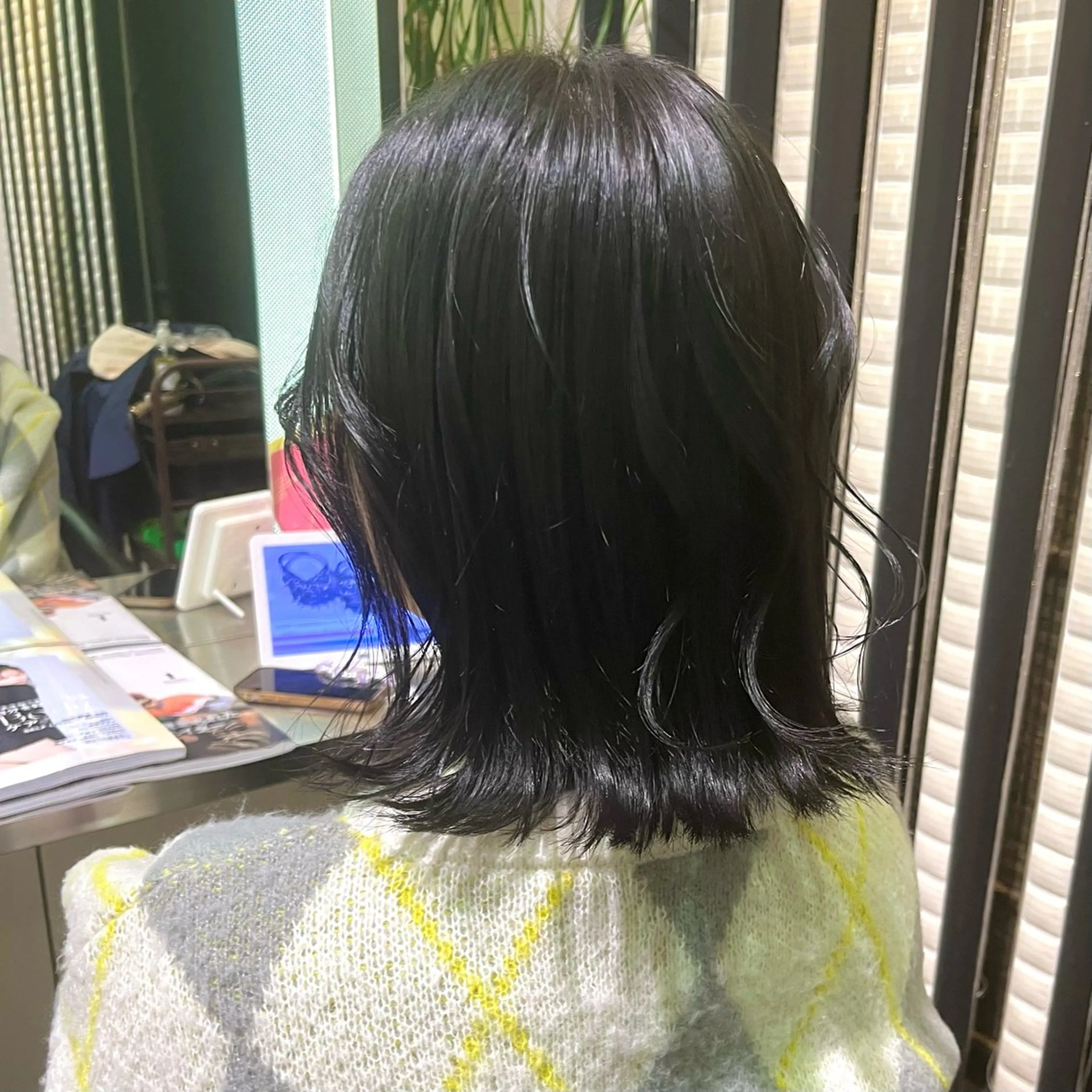 ミディアム 似合わせカット 山田 知佳のヘアスタイル