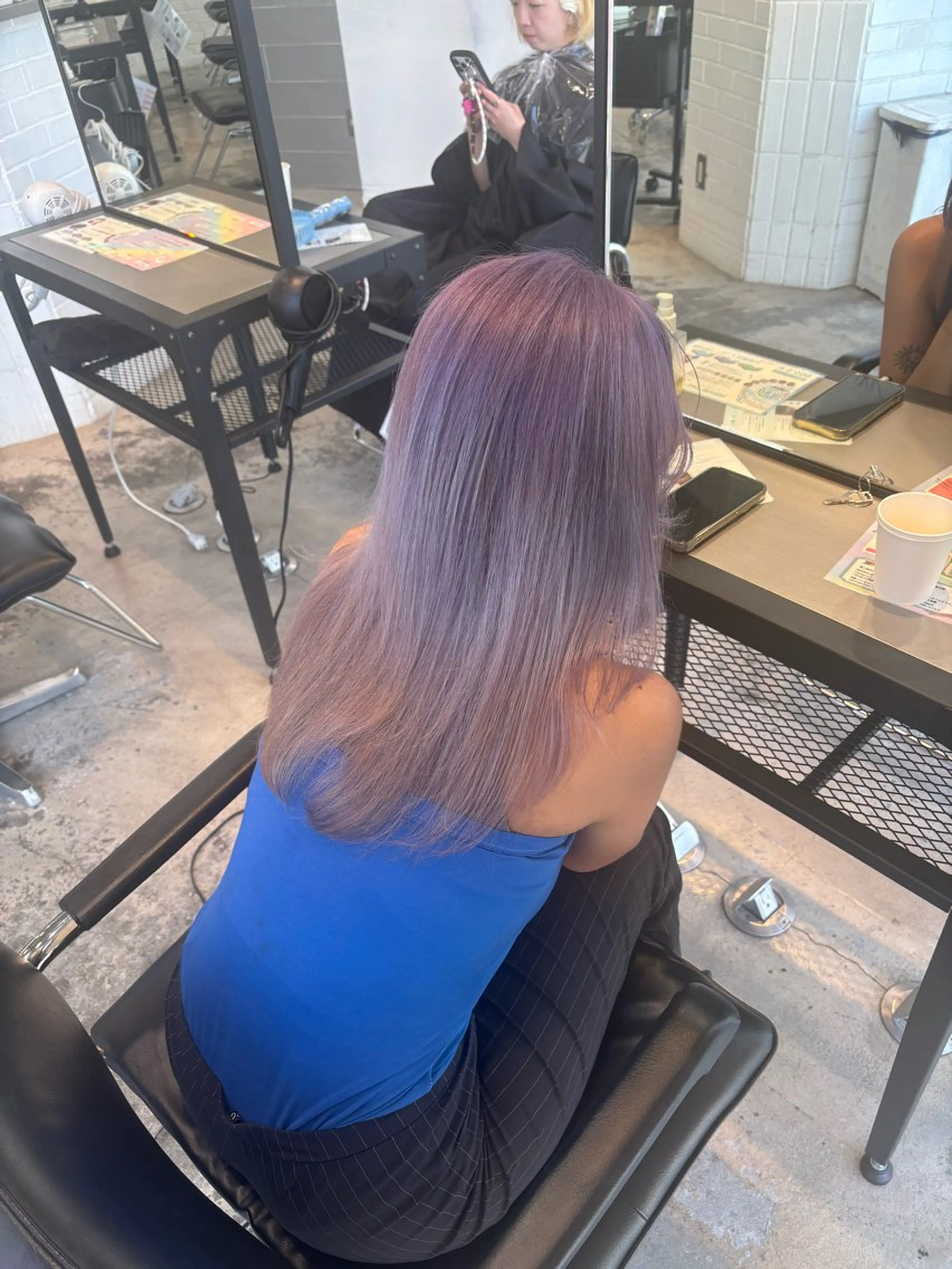 【当日限定🥣】トリプルカラー(ブリーチ2回+カラー)+トリートメント🎀♡̴⟡.˚の写真