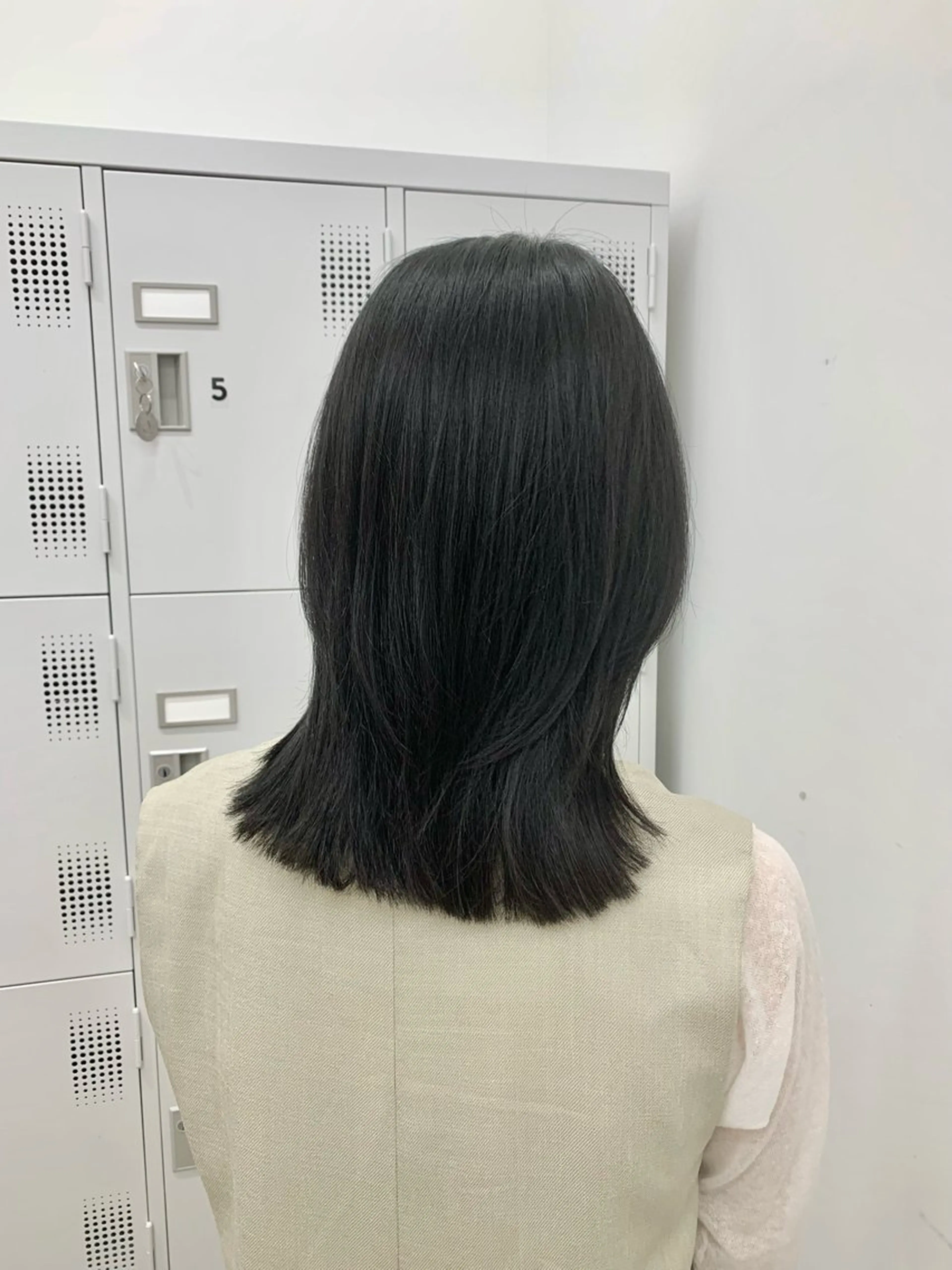 ミディアム カラー 黒髪 カット ヘアカラー ヘッドスパ 本格ヘッドスパ🌿 ×ヘア 佐藤のヘアスタイル