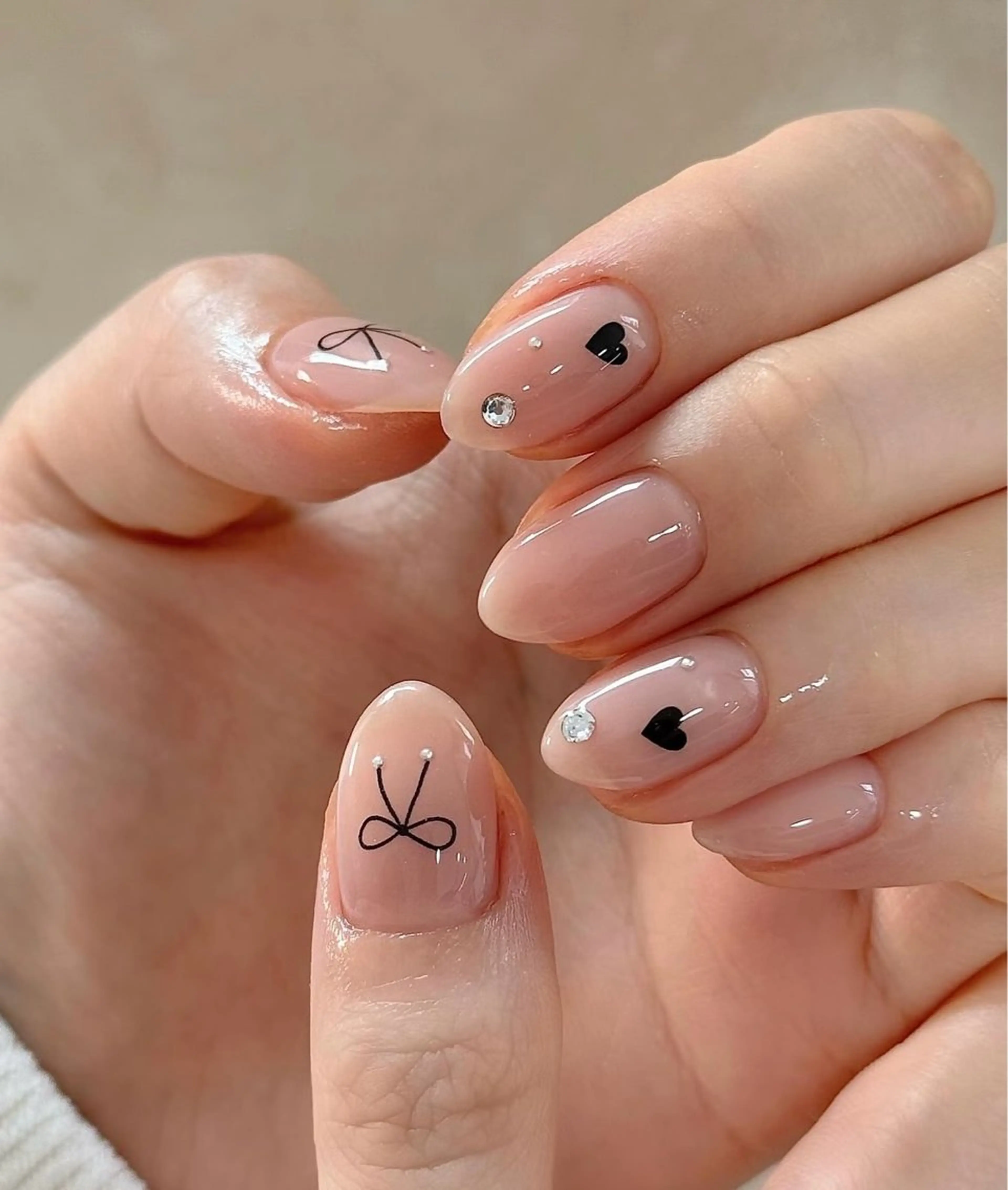 【新規限定】シンプルデザインネイルの写真