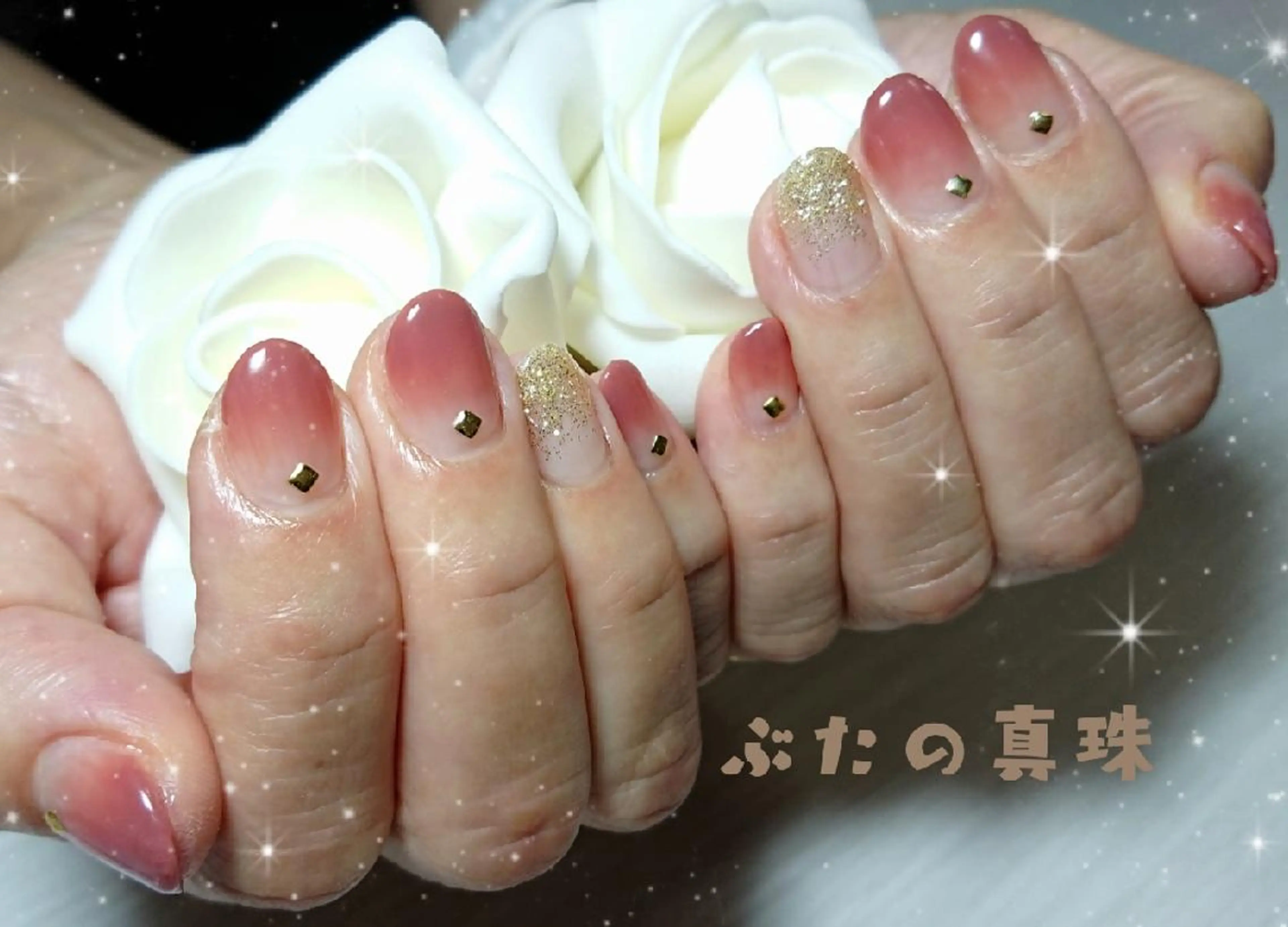 ネイル ハンドネイル 林 珠里のネイルデザイン