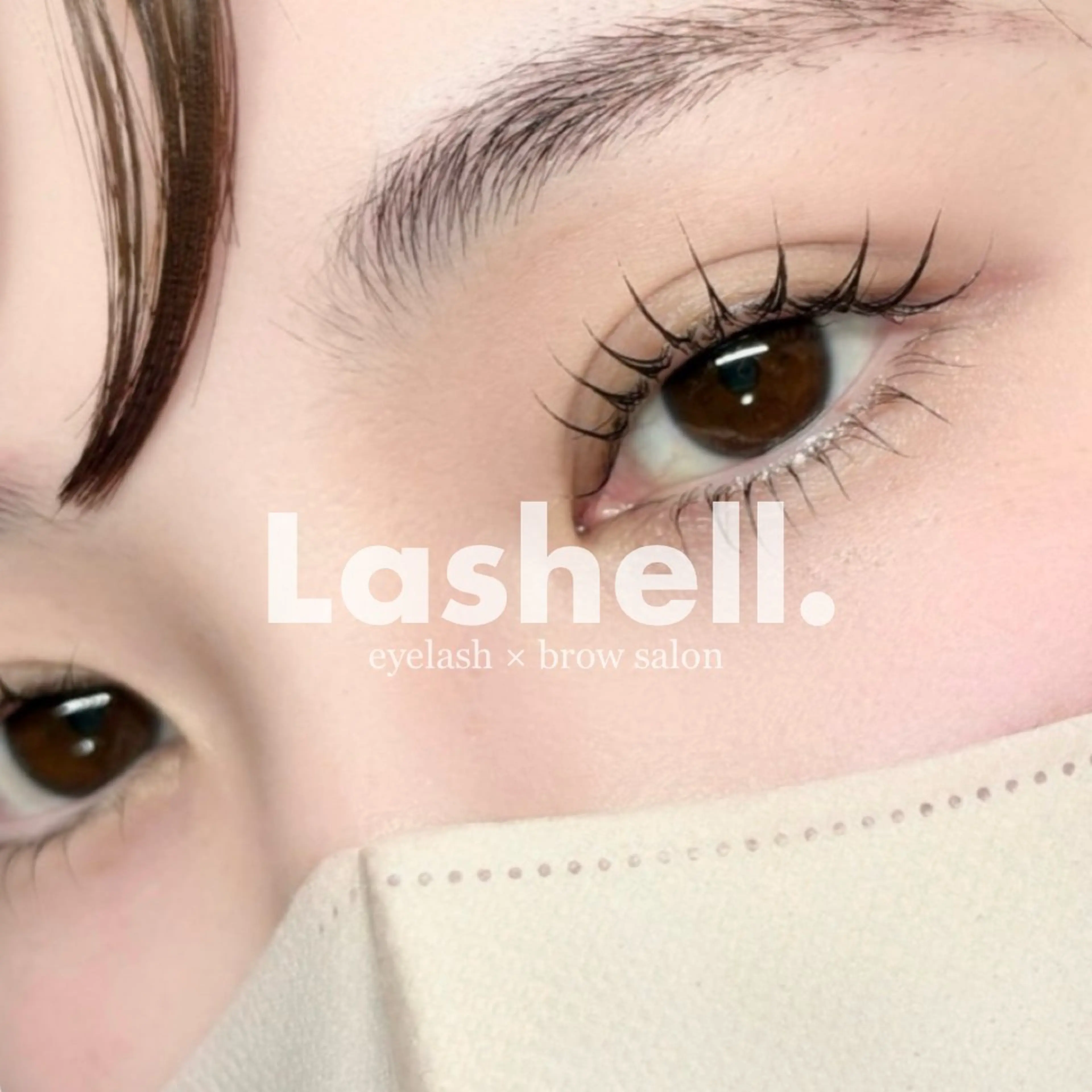 マツエク・マツパ ナチュラル ︎ Lashell️ 🎀🫧ranのマツエク・マツパデザイン