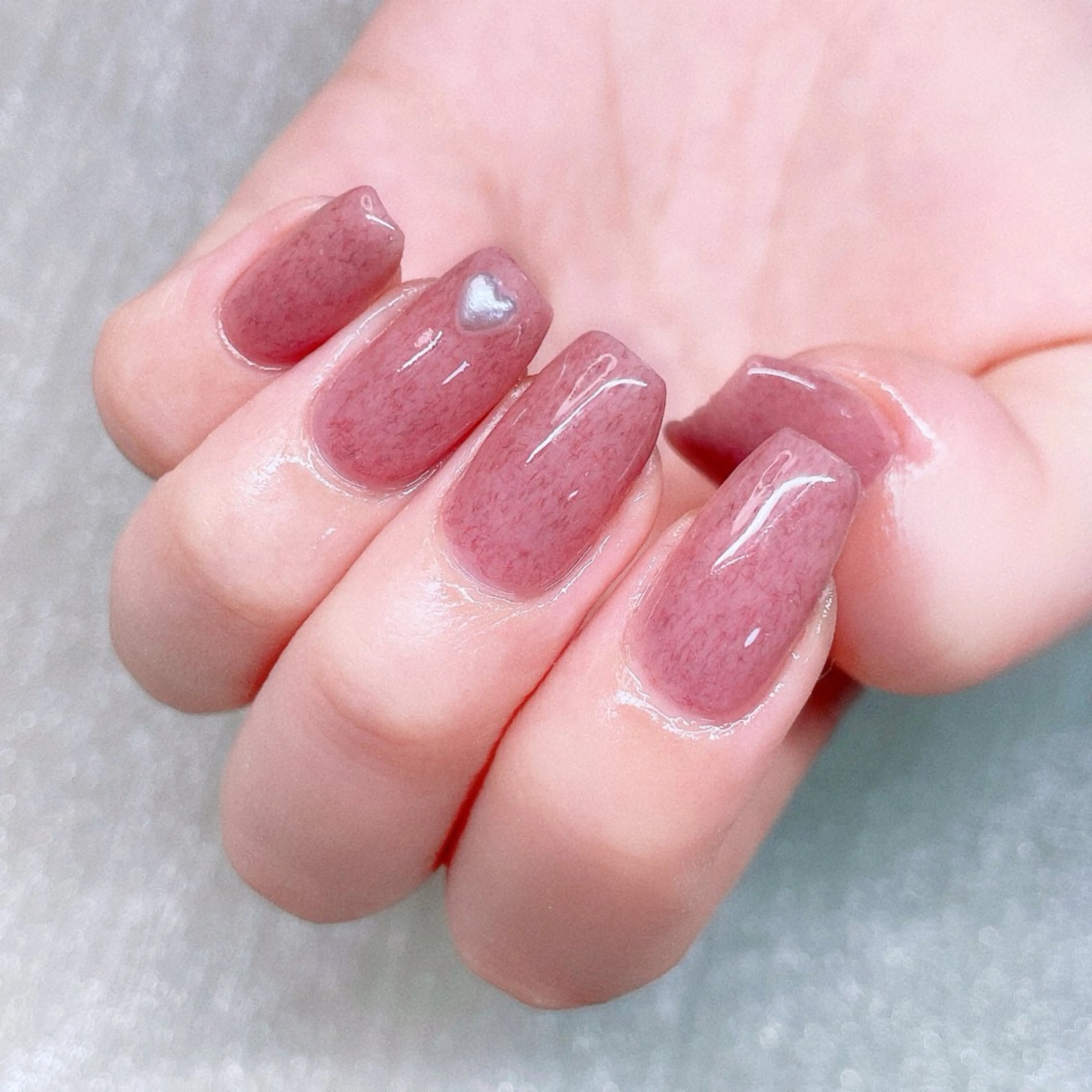 ネイル 長さ出し ハンドネイル Nailist suzuのネイルデザイン