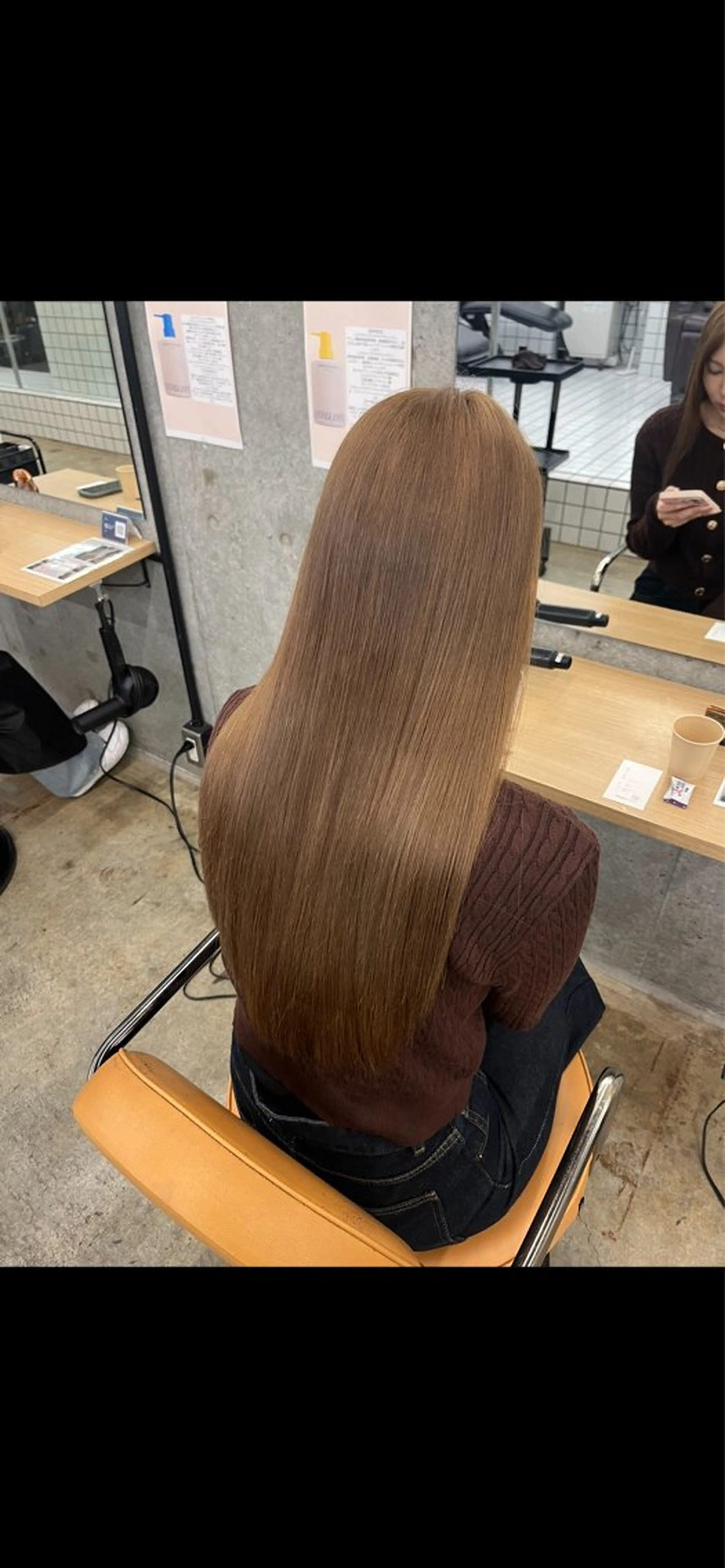 カラー ヘアカラー トリートメント ブリーチカラー×艶 🍨mihoのヘアスタイル