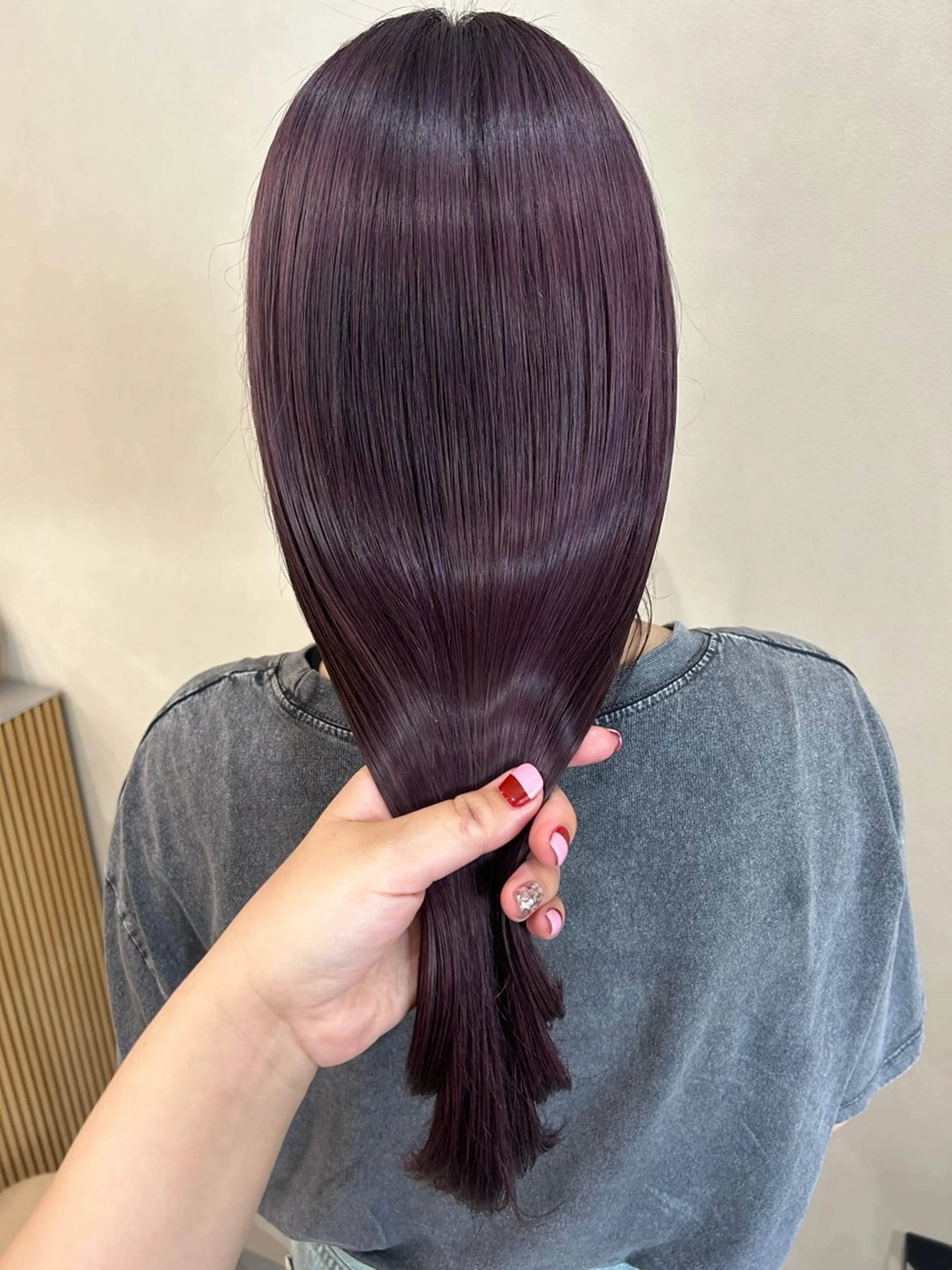 ロング カット ヘアカラー トリートメント ボブ/透明感カラー 🧸YUI❤️のヘアスタイル