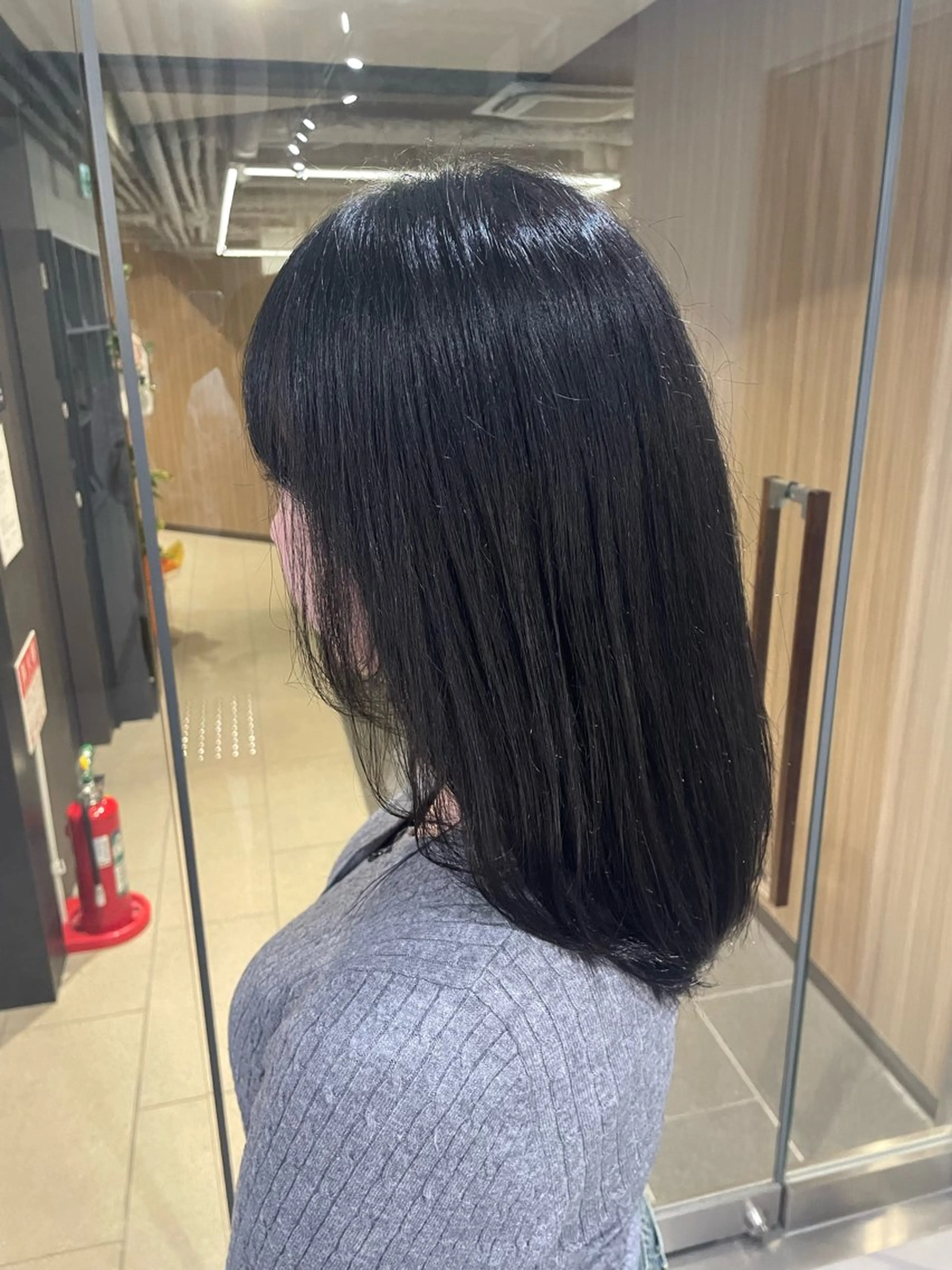 ミディアム カラー カラーモデル募集/ 森本明花のヘアスタイル