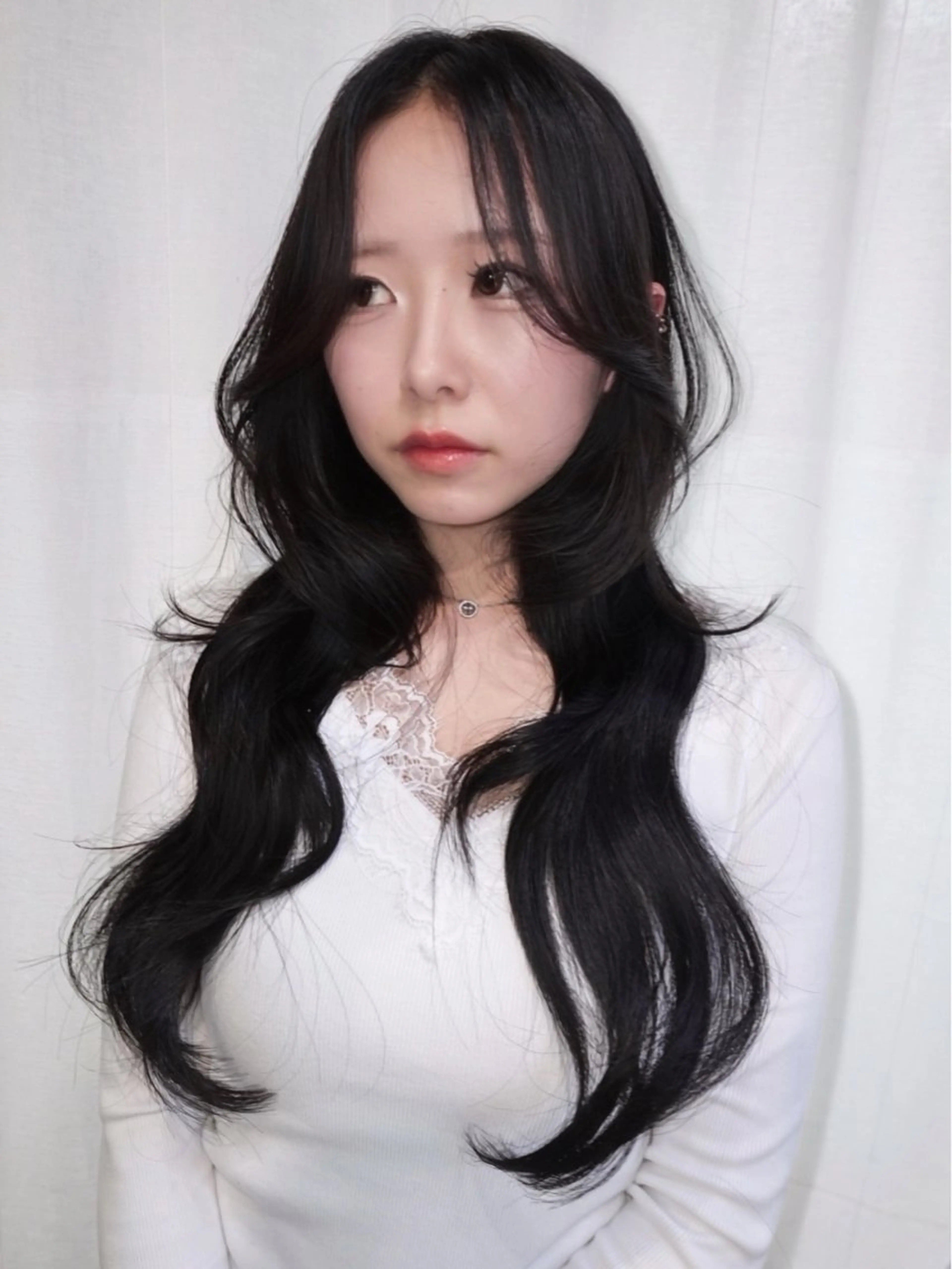 ロング ハッシュカット カット トリートメント Pia hair design所属・【Pia】 セナ/ハイトーンのヘアスタイル