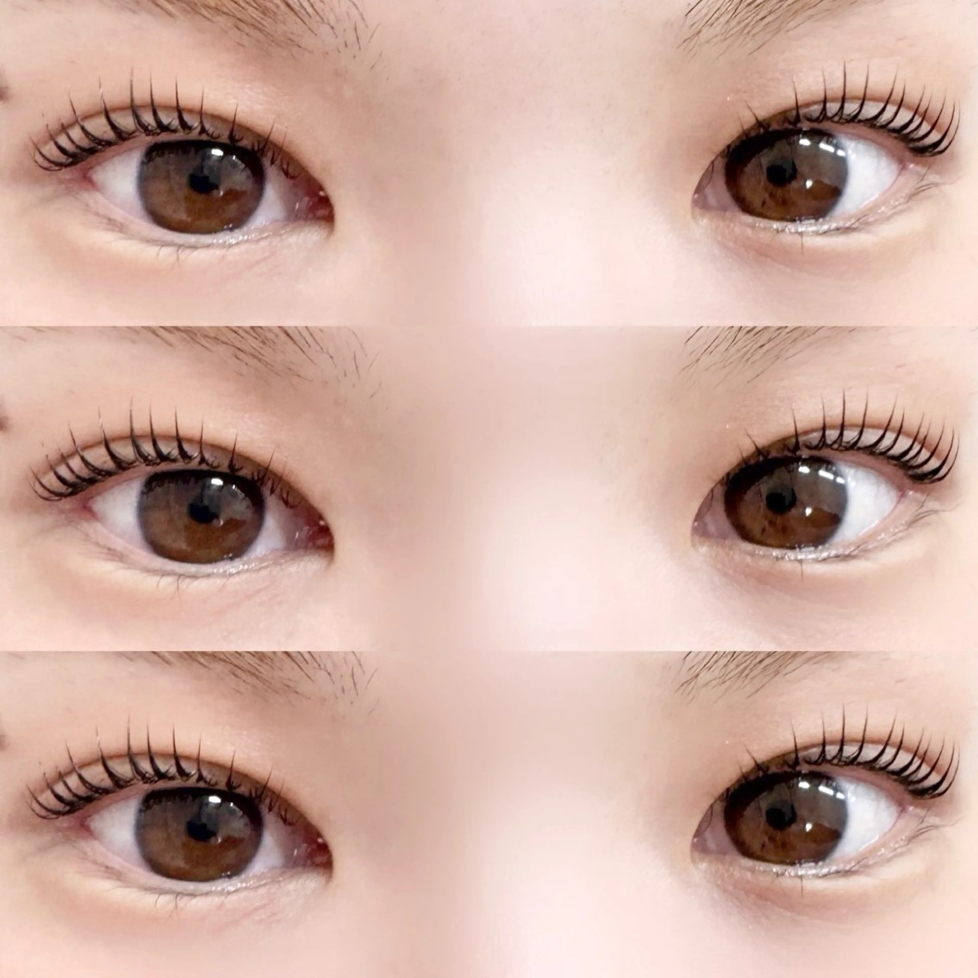 マツエク・マツパ パリジェンヌラッシュリフト a oのマツエク・マツパデザイン