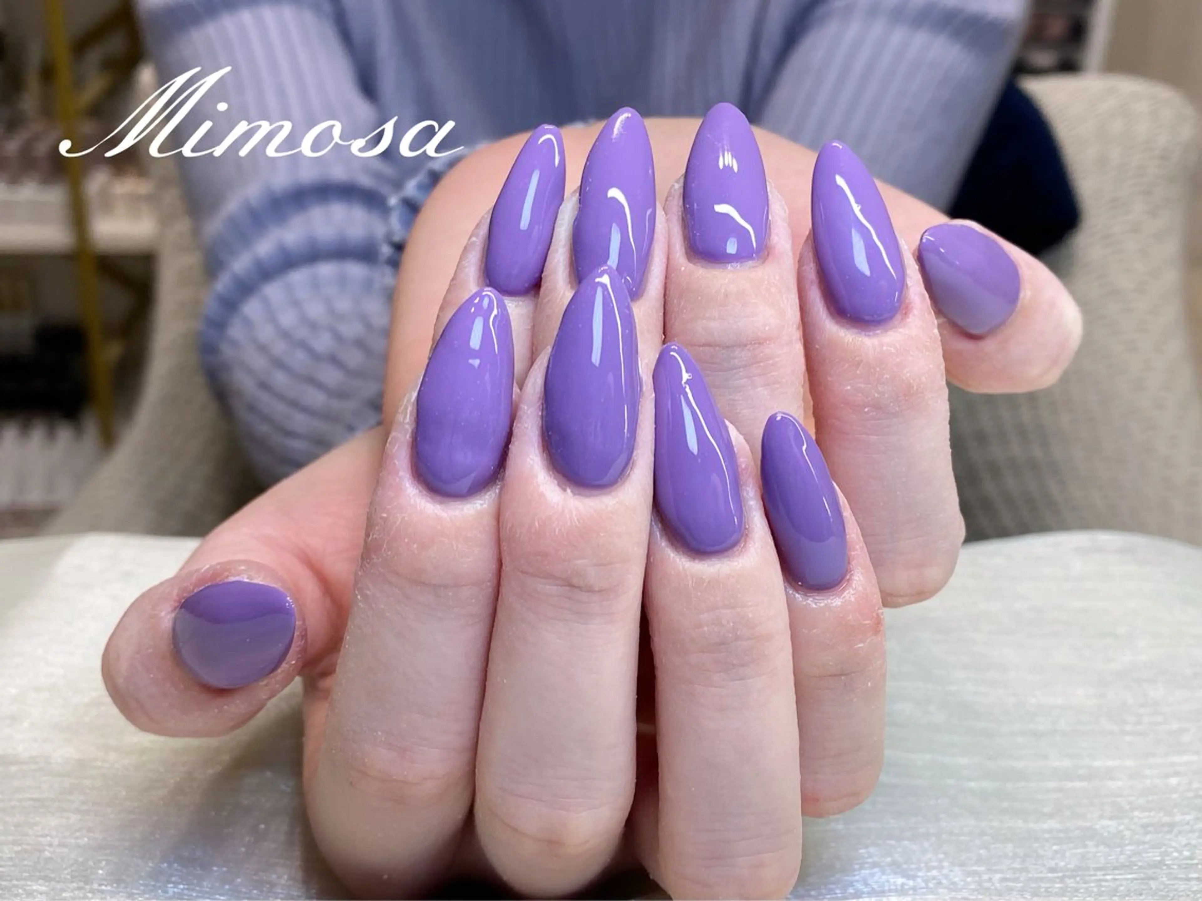 ネイル ハンドネイル 💛Mimosa💛 吉祥寺のネイルデザイン