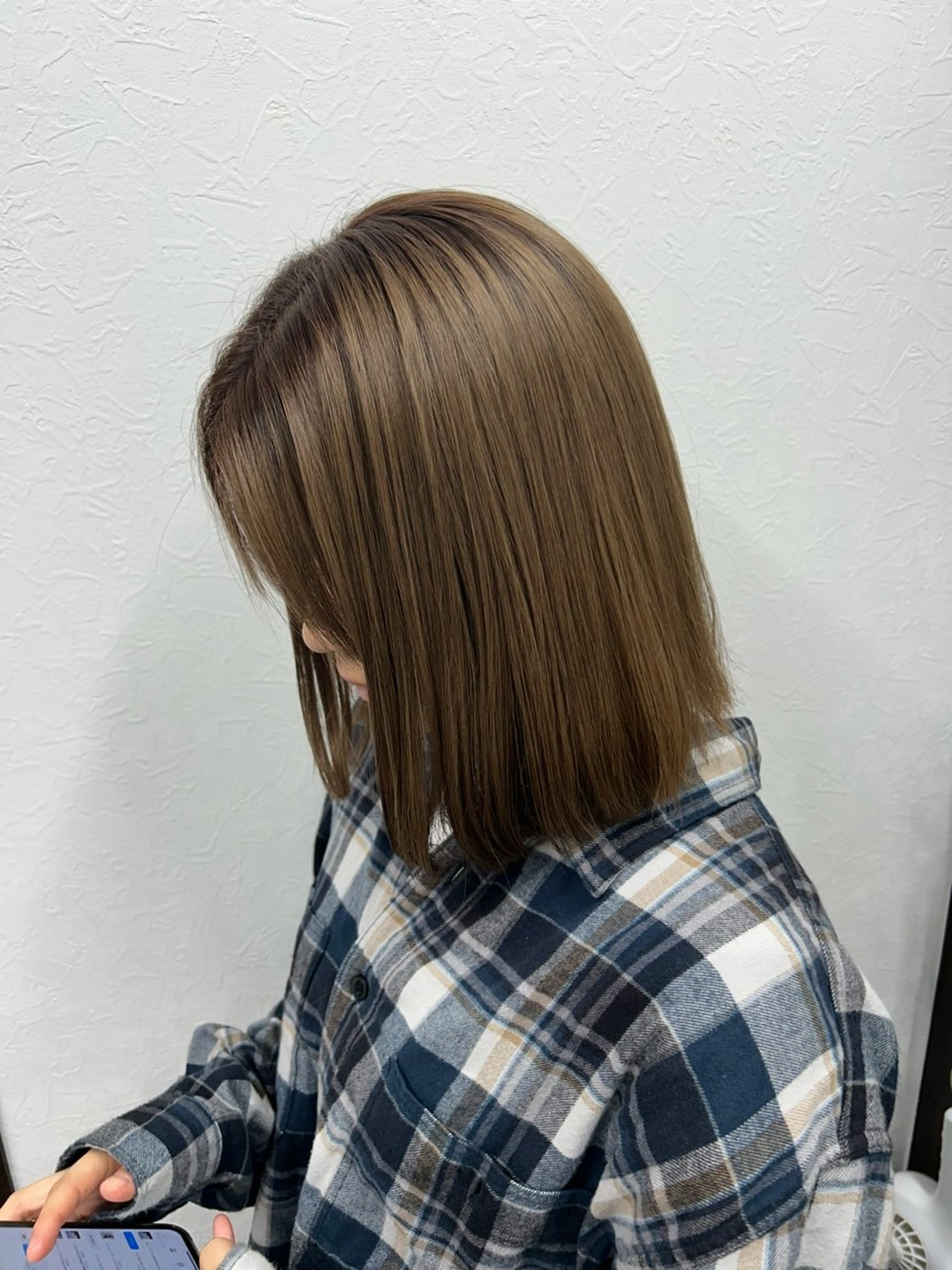 ミディアム 鈴木 アメリのヘアスタイル