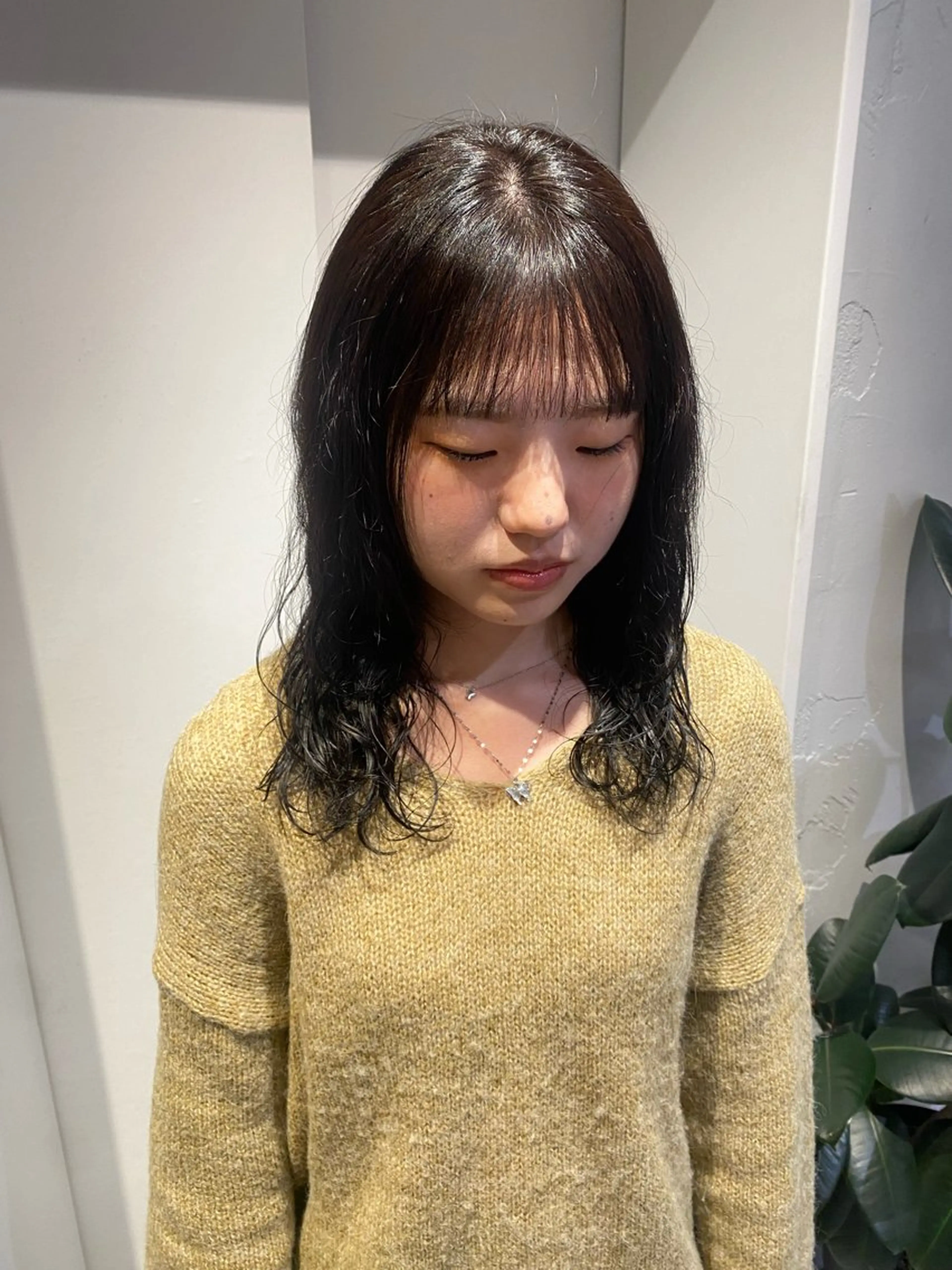 セミロング カラー ミユウ👗🎀 /カラーリスト/ボブのヘアスタイル