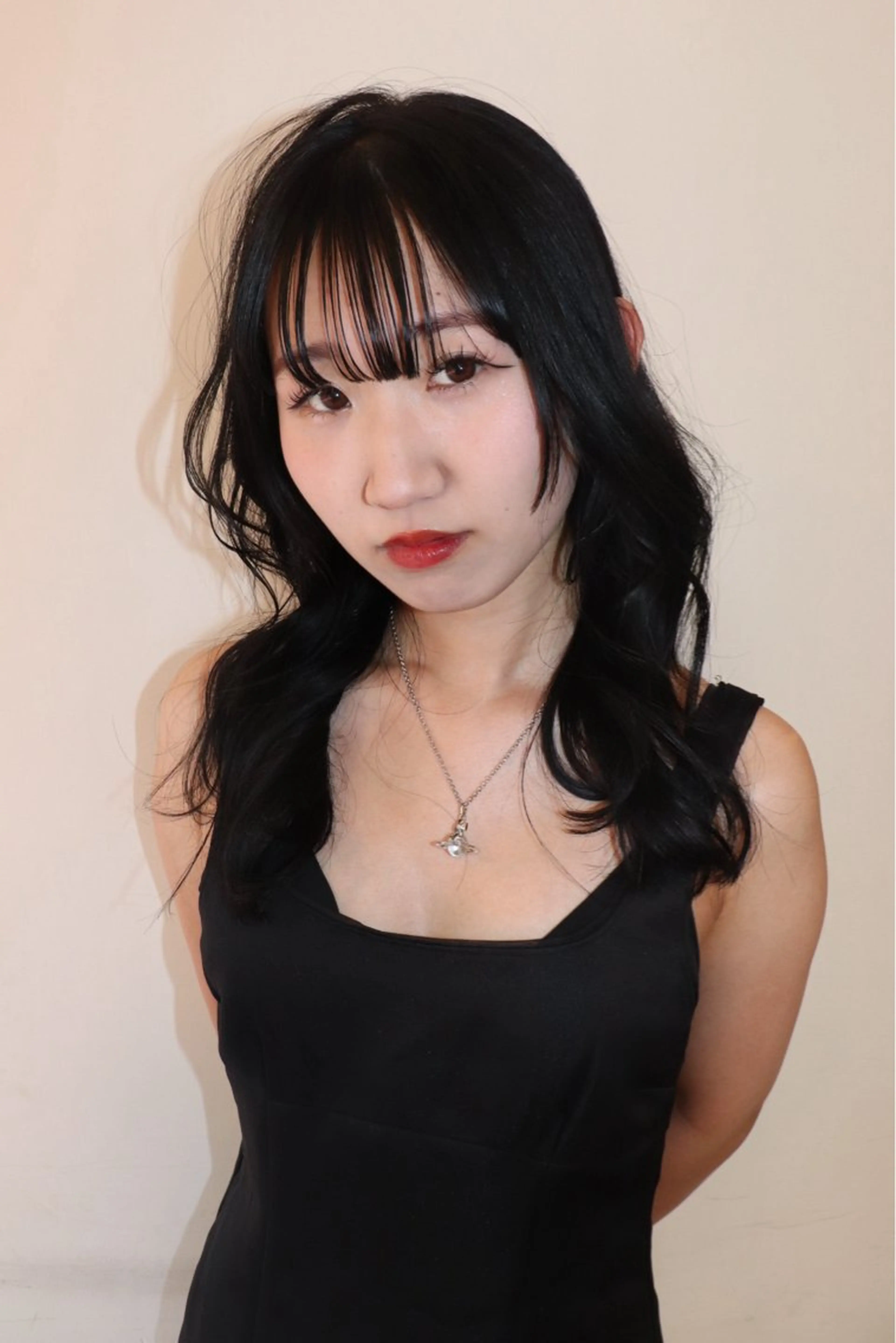 セミロング カラー ヘアアレンジ @kyoniyy KYONIのヘアスタイル