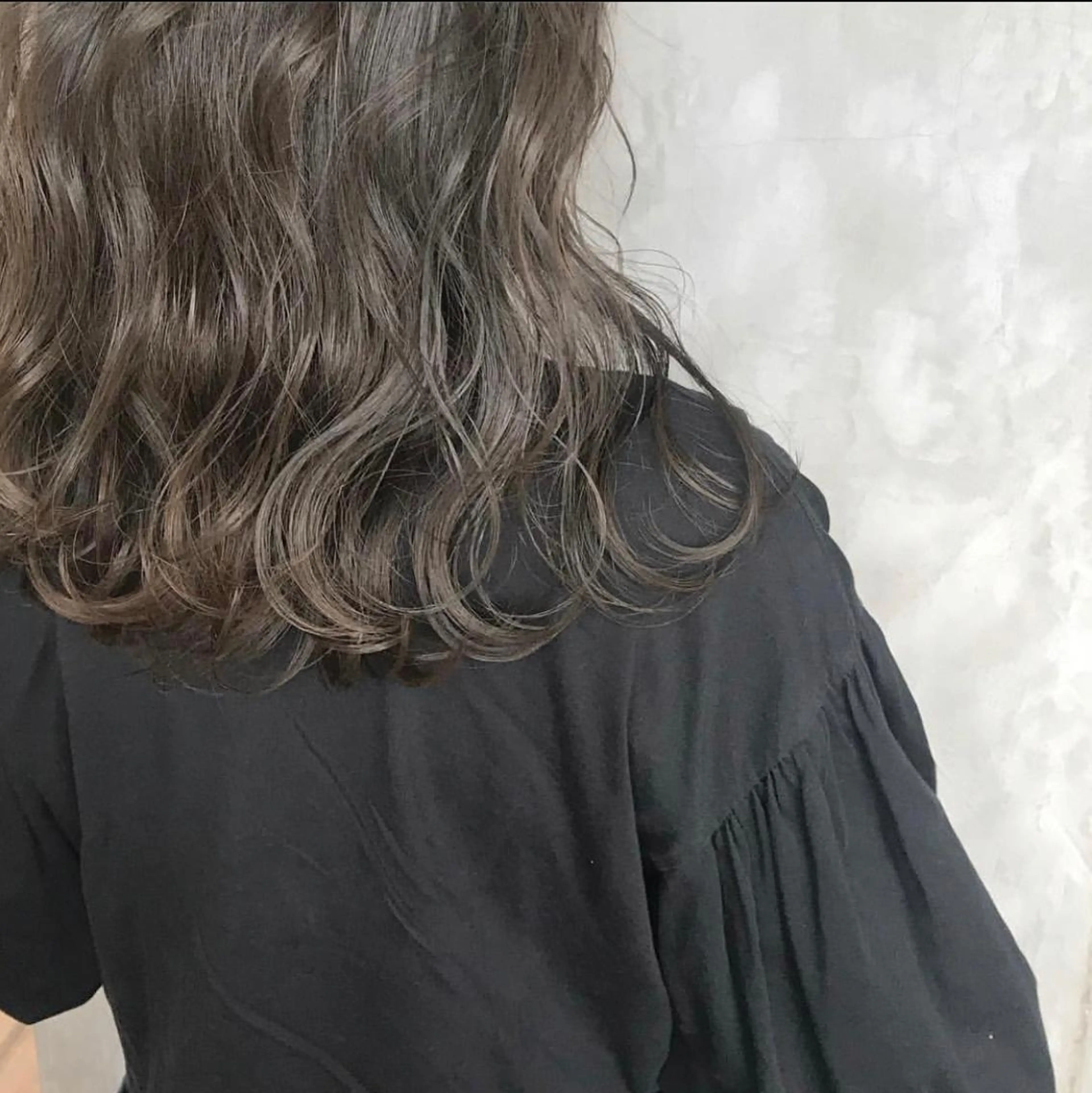 ミディアム カラー ヘアアレンジ カット ヘアカラー トリートメント Aloa透明感ヘア ♡kanami♡のヘアスタイル