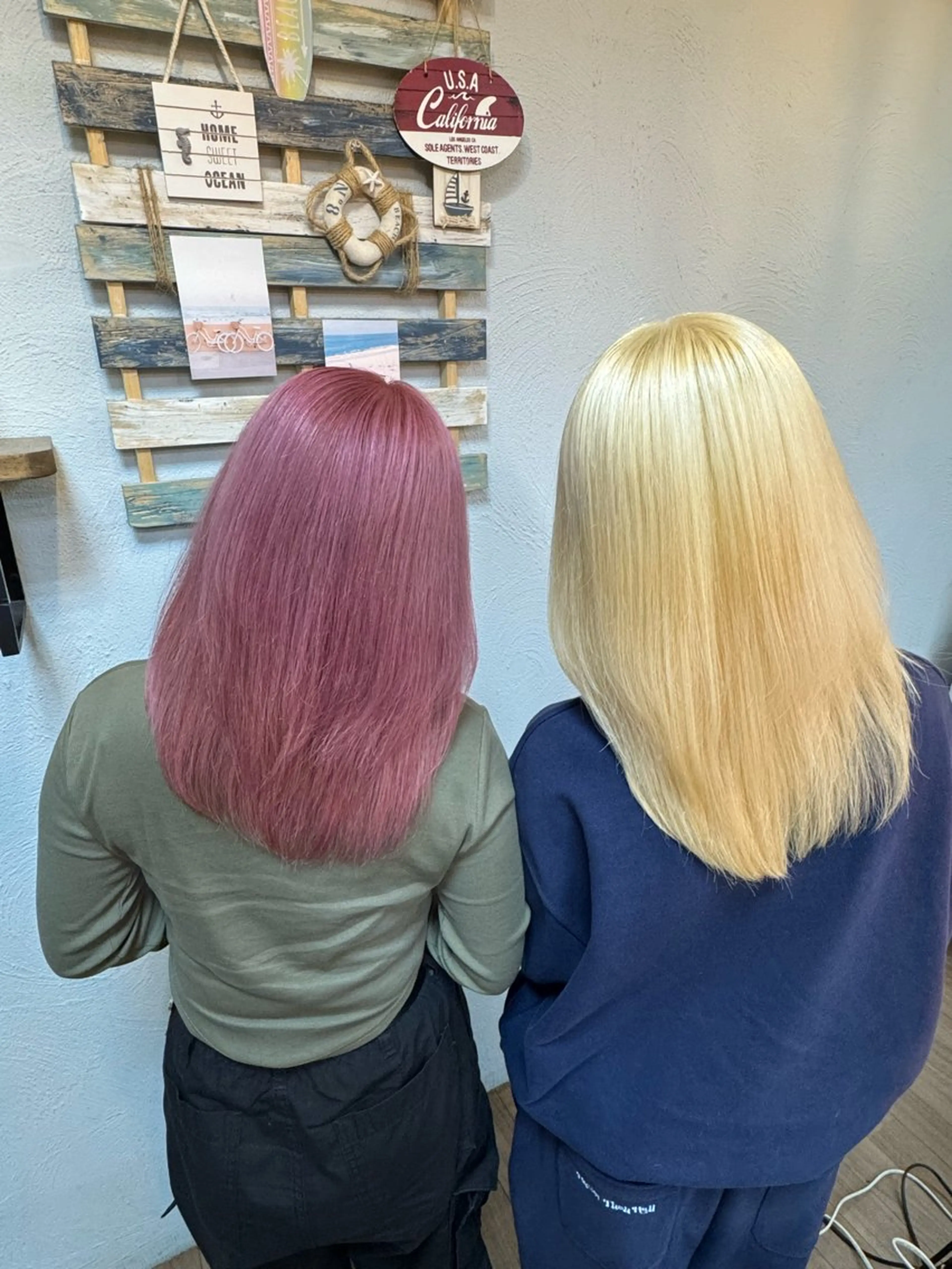 ミディアム カラー カット ヘアカラー トリートメント ANSA  hair かいりのヘアスタイル