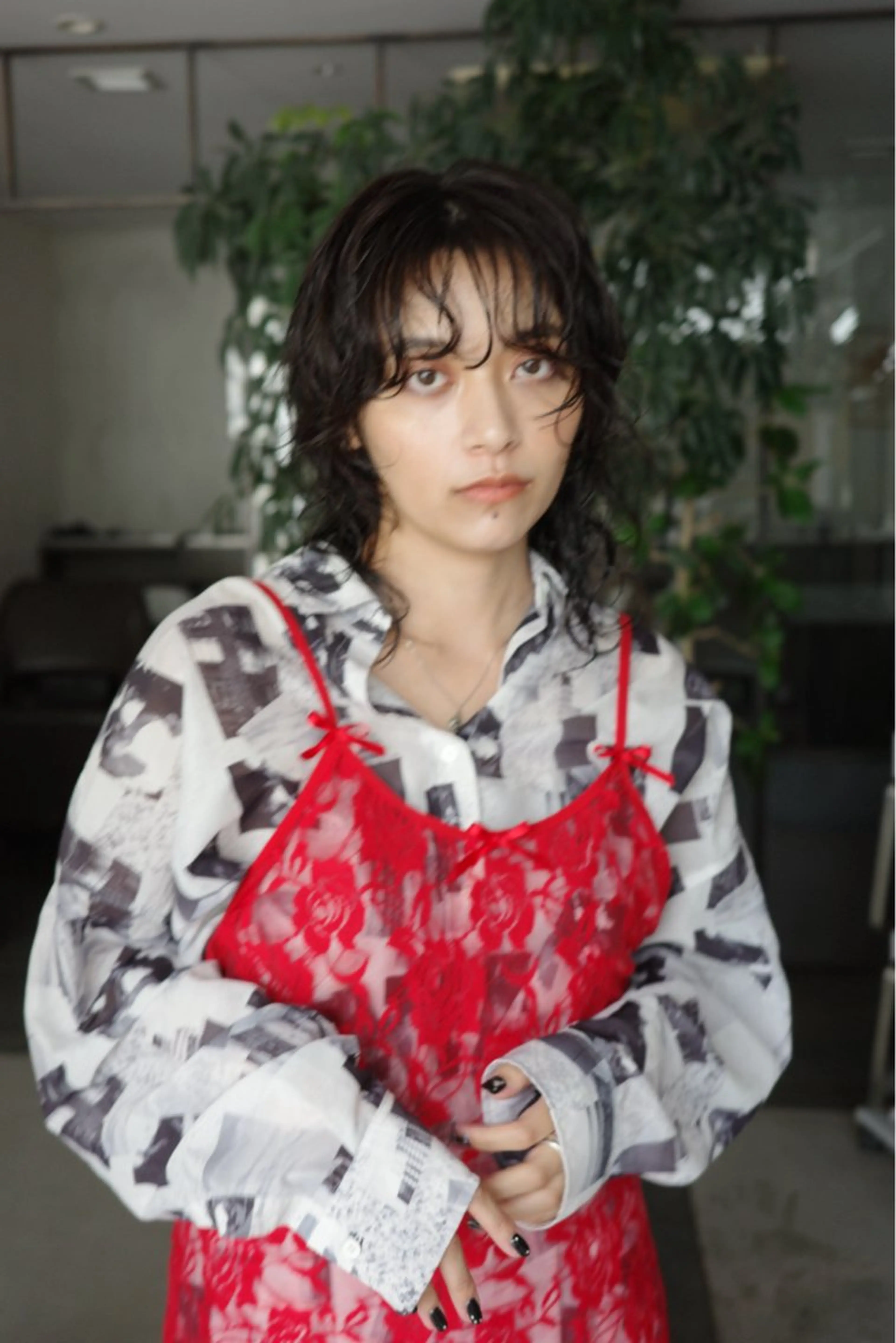 ミディアム パーマ ミディアムパーマ ボブ 外国人風カラー レイヤーカット ウルフカット 🌀渋谷ボブパーマ 🌀河野瑠太のヘアスタイル