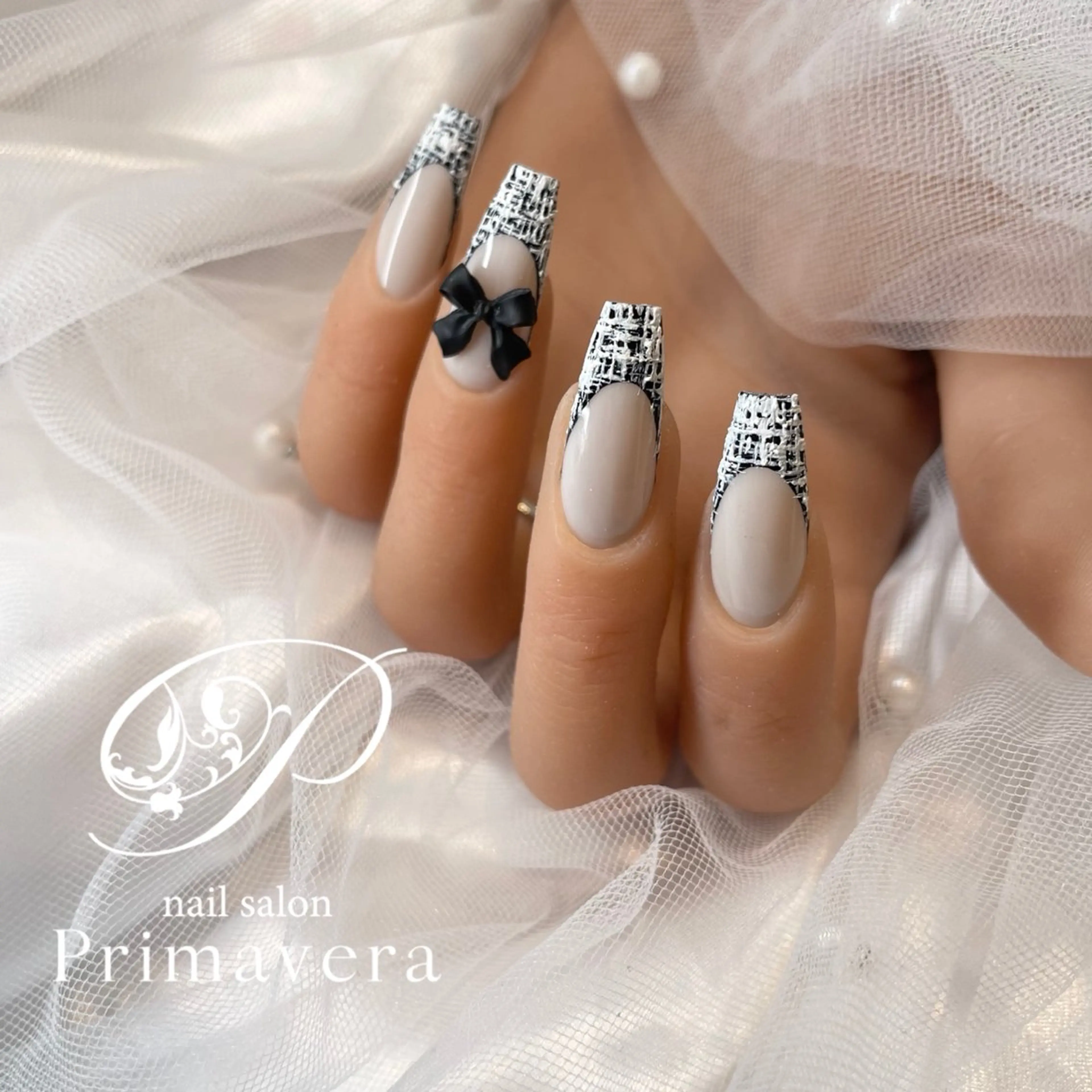 ネイル Primavera 新横浜🤍美フォルムのネイルデザイン