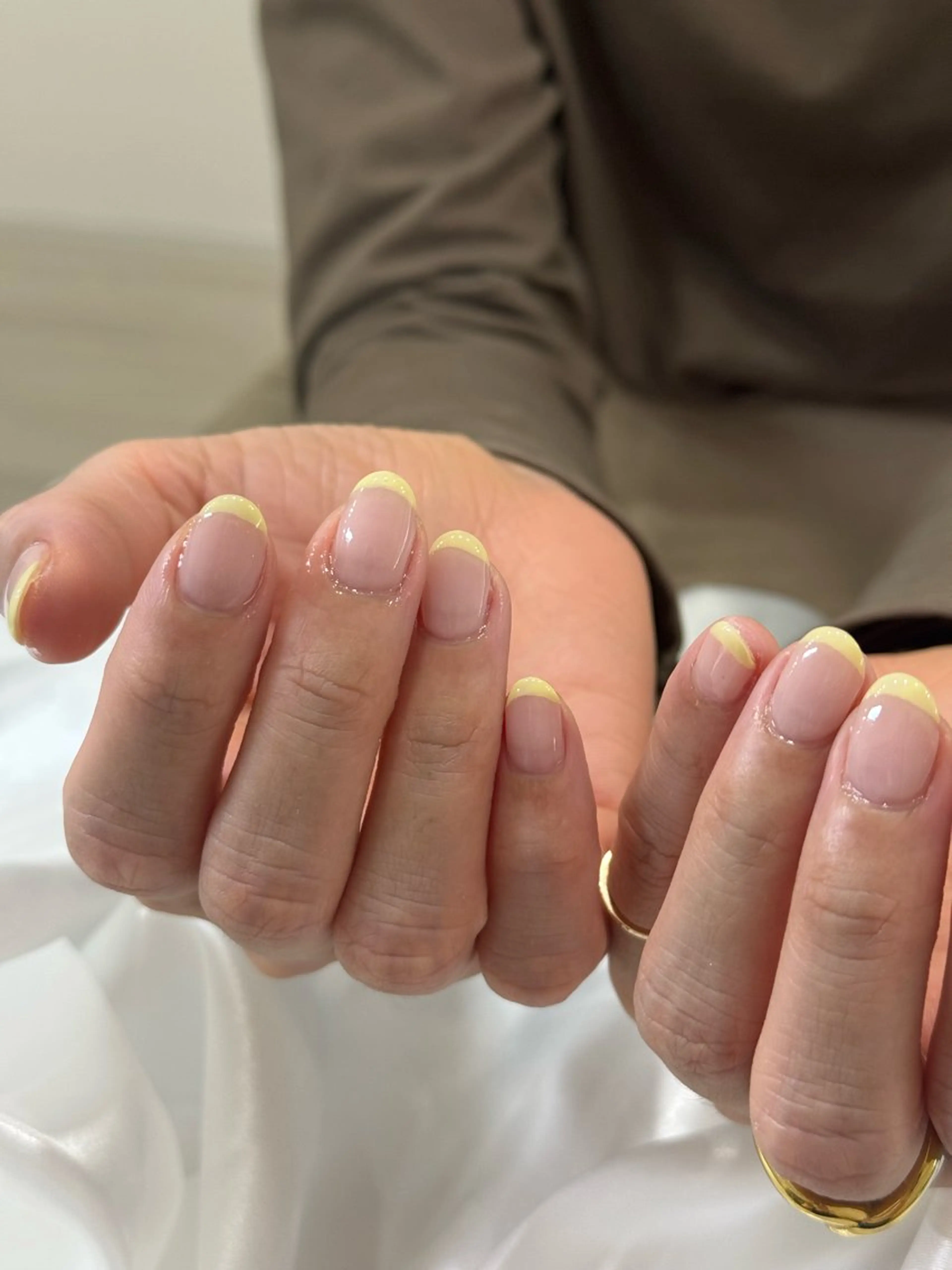 ネイル フレンチネイル 🫧RISA🫧 énn |四条烏丸のネイルデザイン