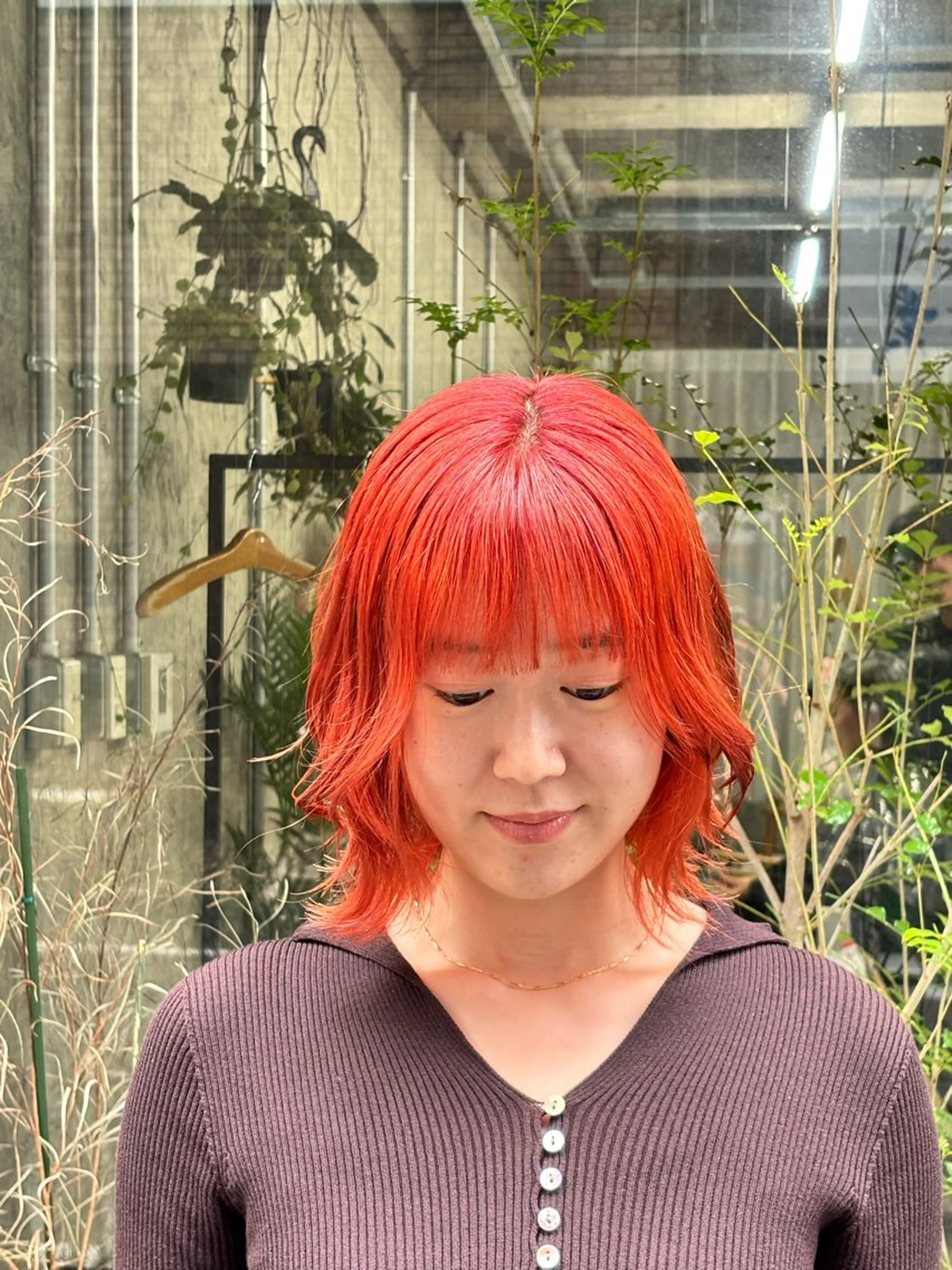 ショート カラー ヘアカラー 艶カラー／ナチュラル スタイル/Ayukaのヘアスタイル