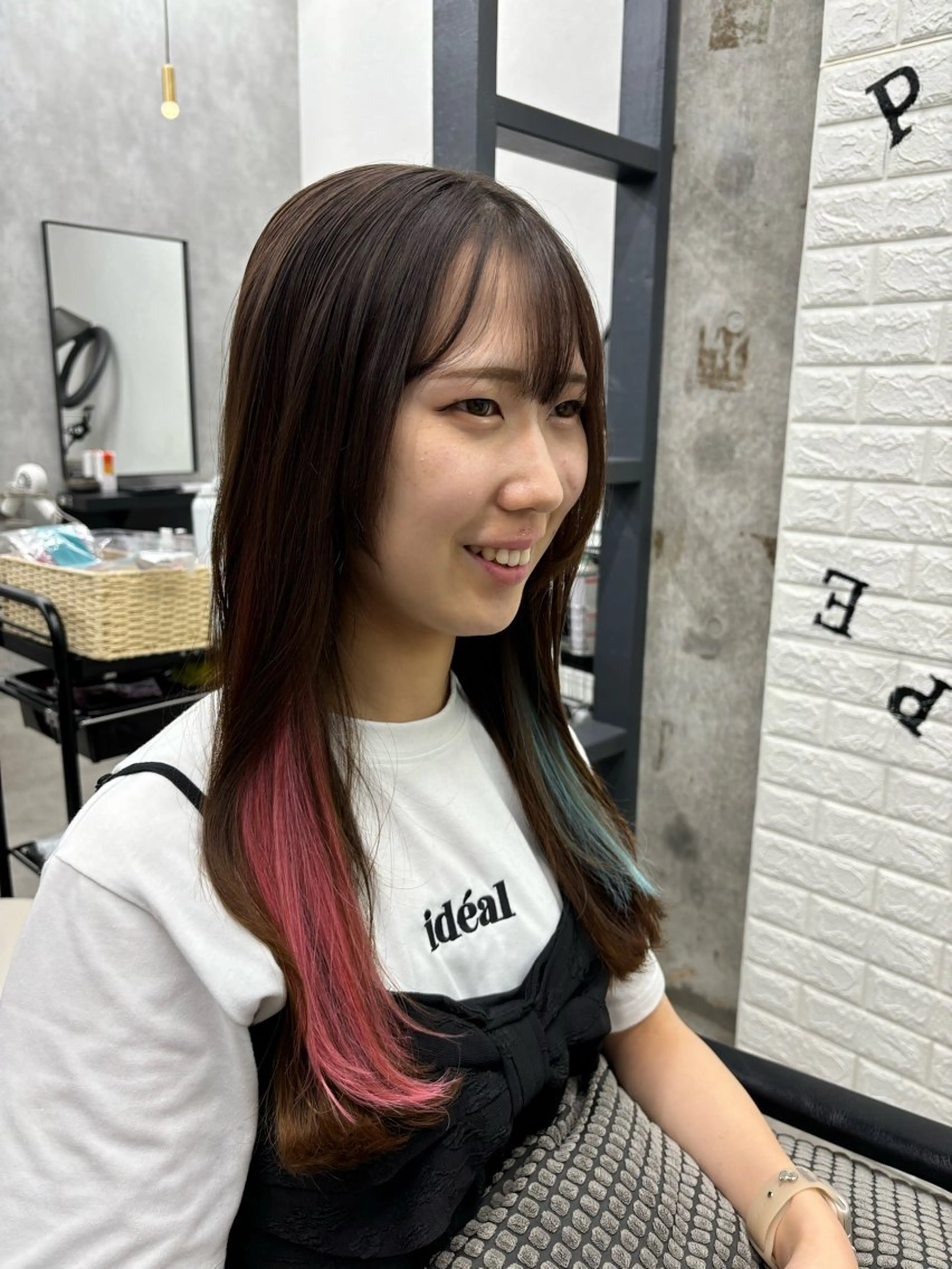 ロング エクステ エクステ すぐ巻ける縮毛矯正 🍀勝倉　麗のヘアスタイル