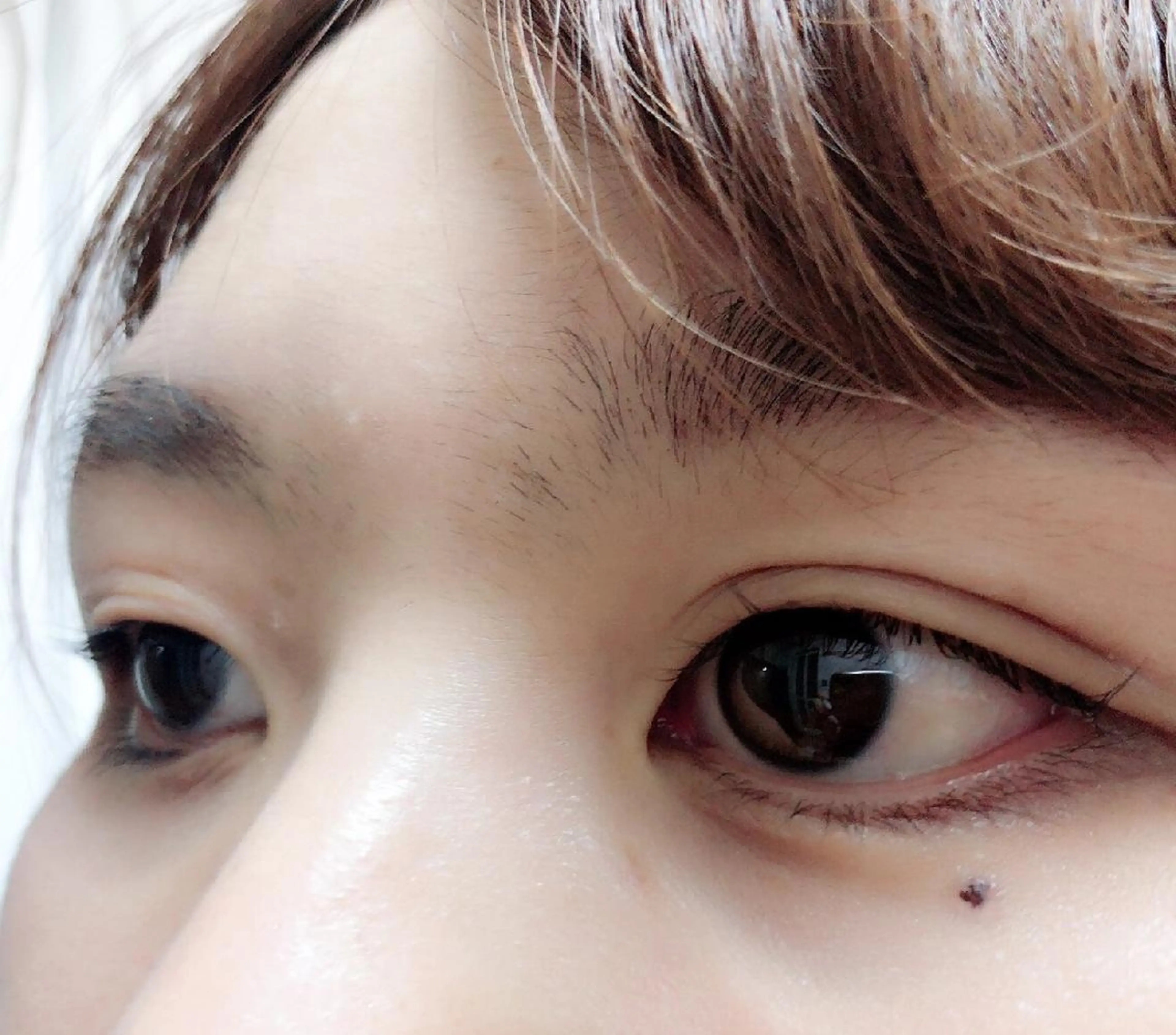 マツエク・マツパ 付け放題 フラットラッシュ 下まつげエクステ 一重×まつ毛パーマ ボリュームラッシュ 吉岡 ゆうなのマツエク・マツパデザイン