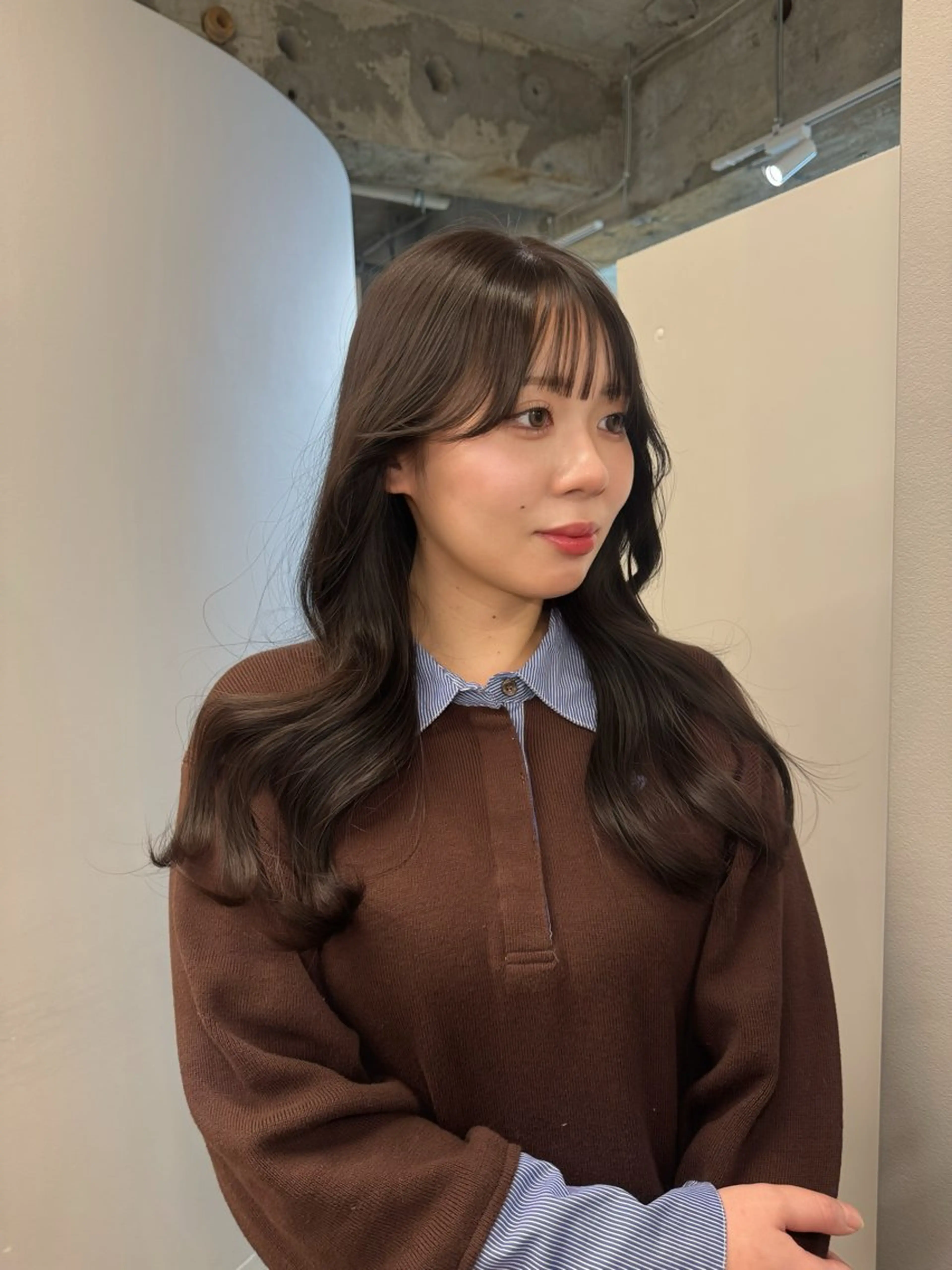 ロング カット ヘアカラー トリートメント カノエ大濠店 /RINAのヘアスタイル