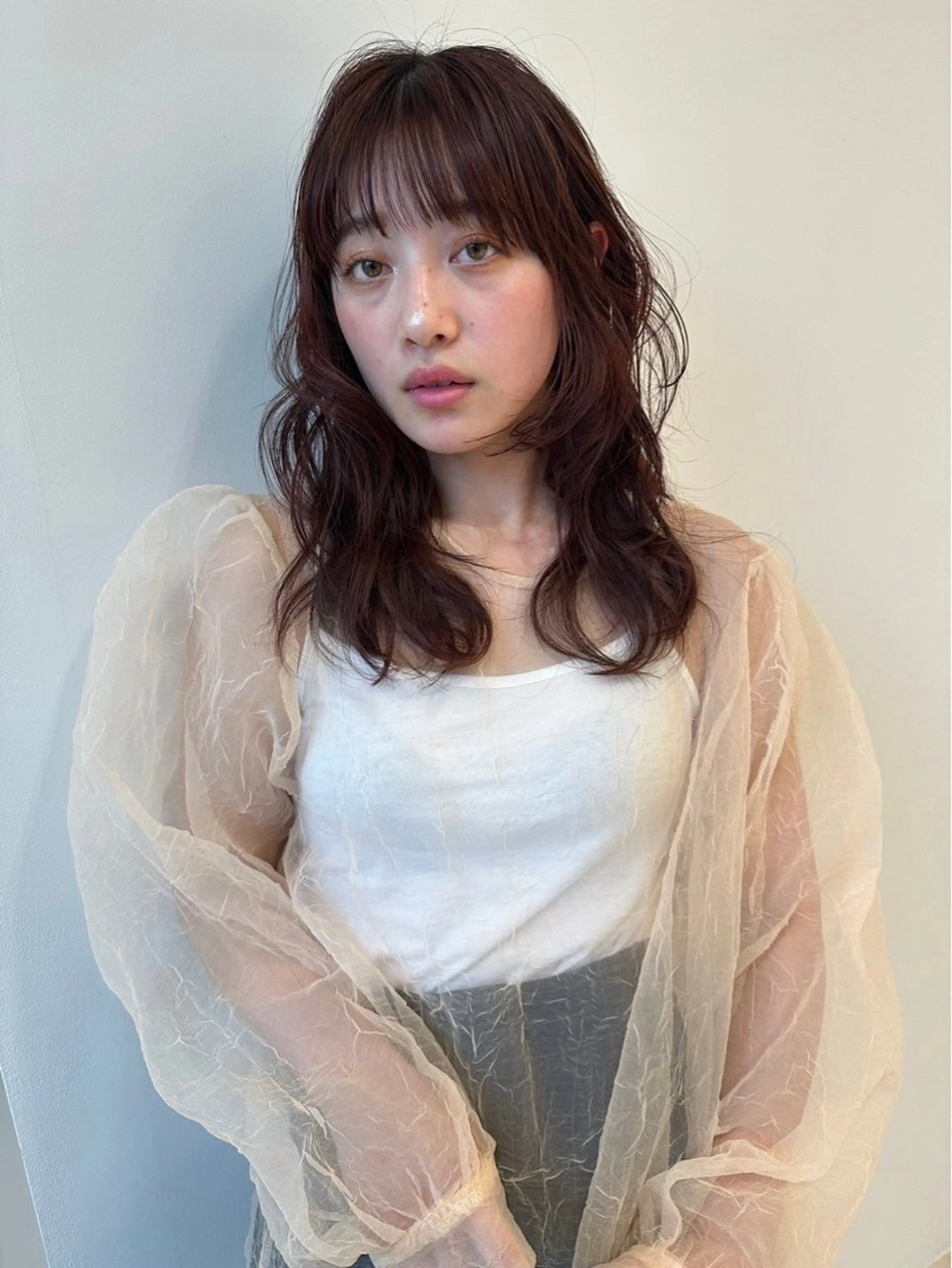 ミディアム ⋆꙳ yui ‎𖤐 ̖́-‬のヘアスタイル
