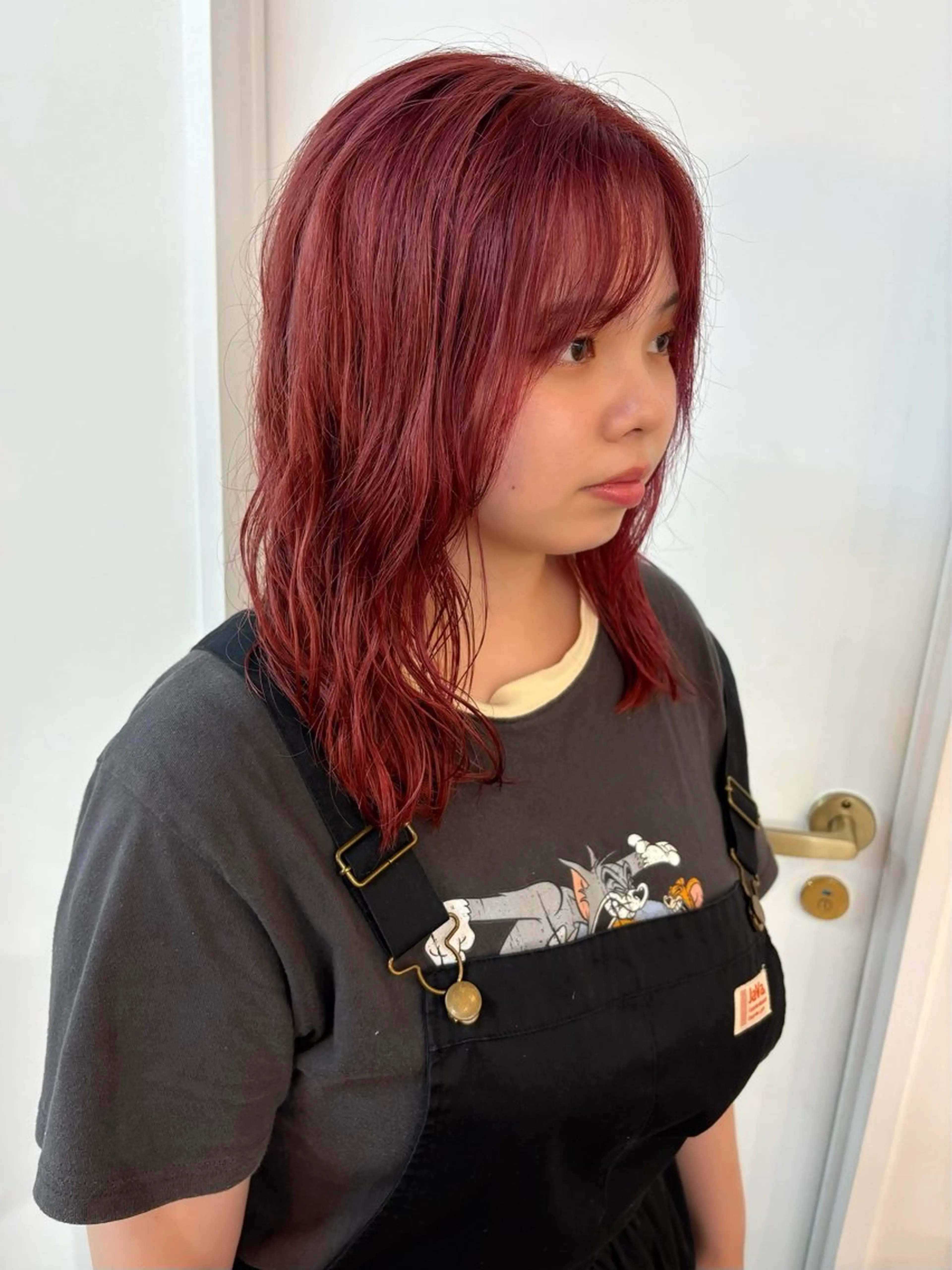 セミロング カラー カット ヘアカラー トリートメント 🍊暖色カラー /ボブ/kanonのヘアスタイル