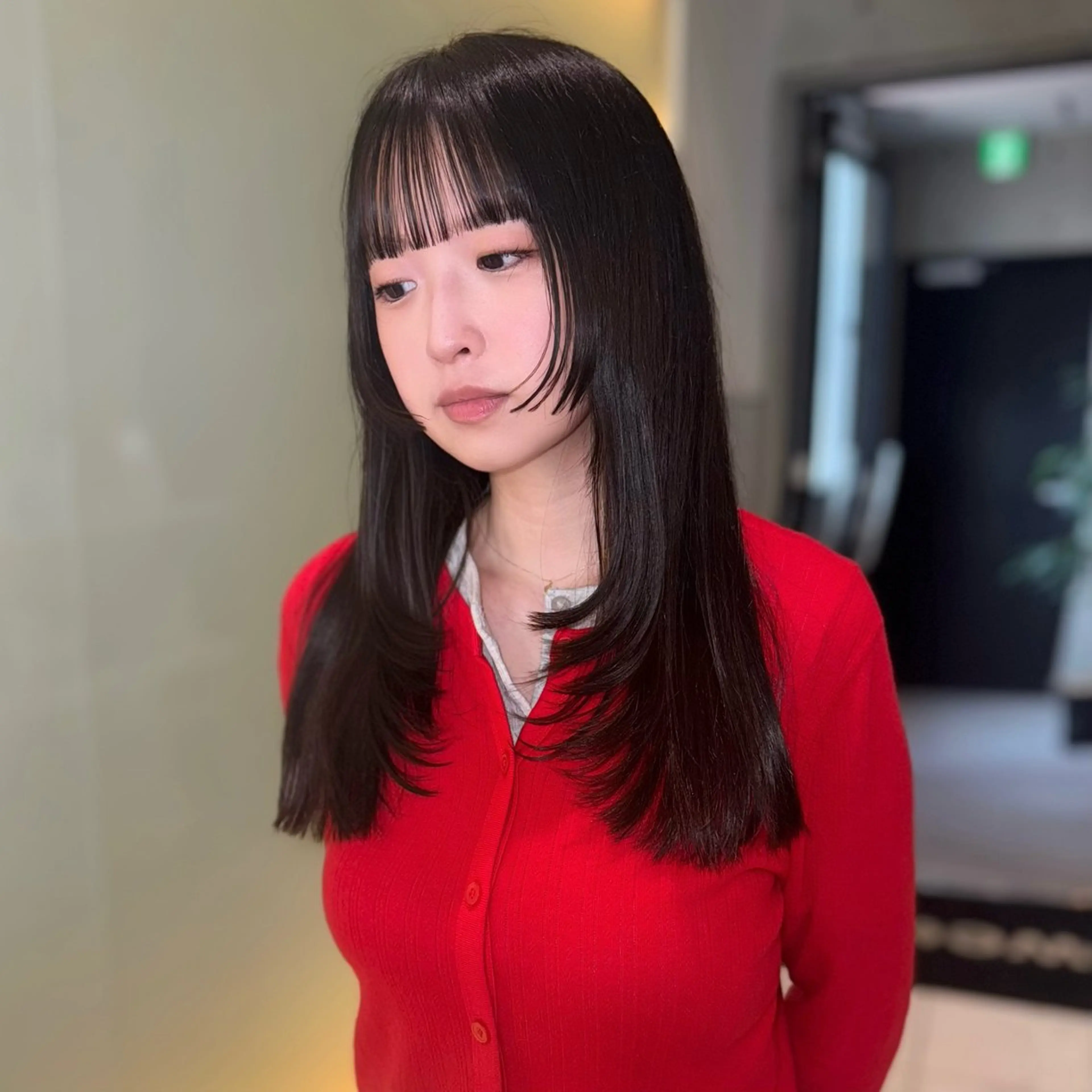 ロング カット karina🌿レイ ヤーカット/髪質改善のヘアスタイル