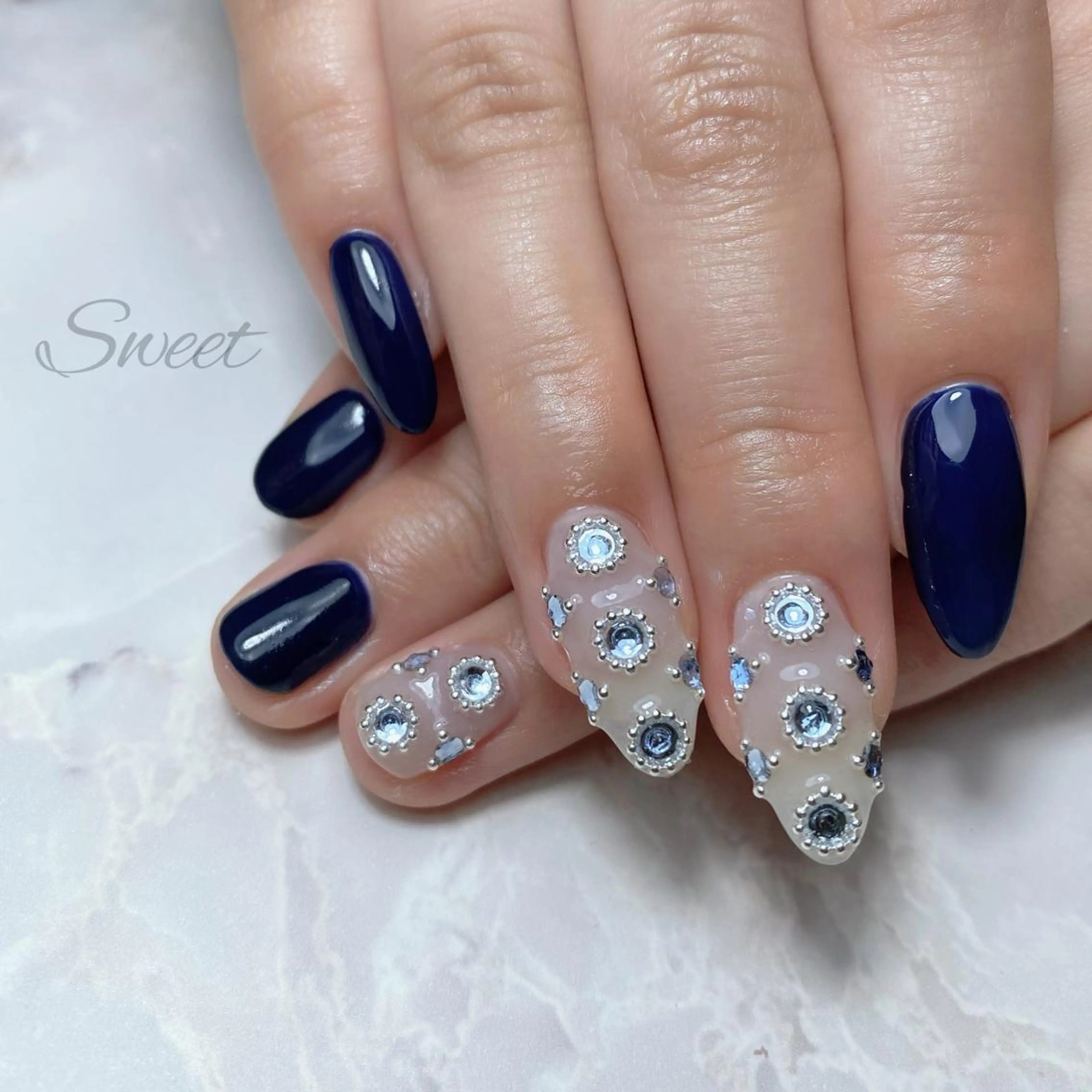 ネイル sweet 仲野陽子のネイルデザイン