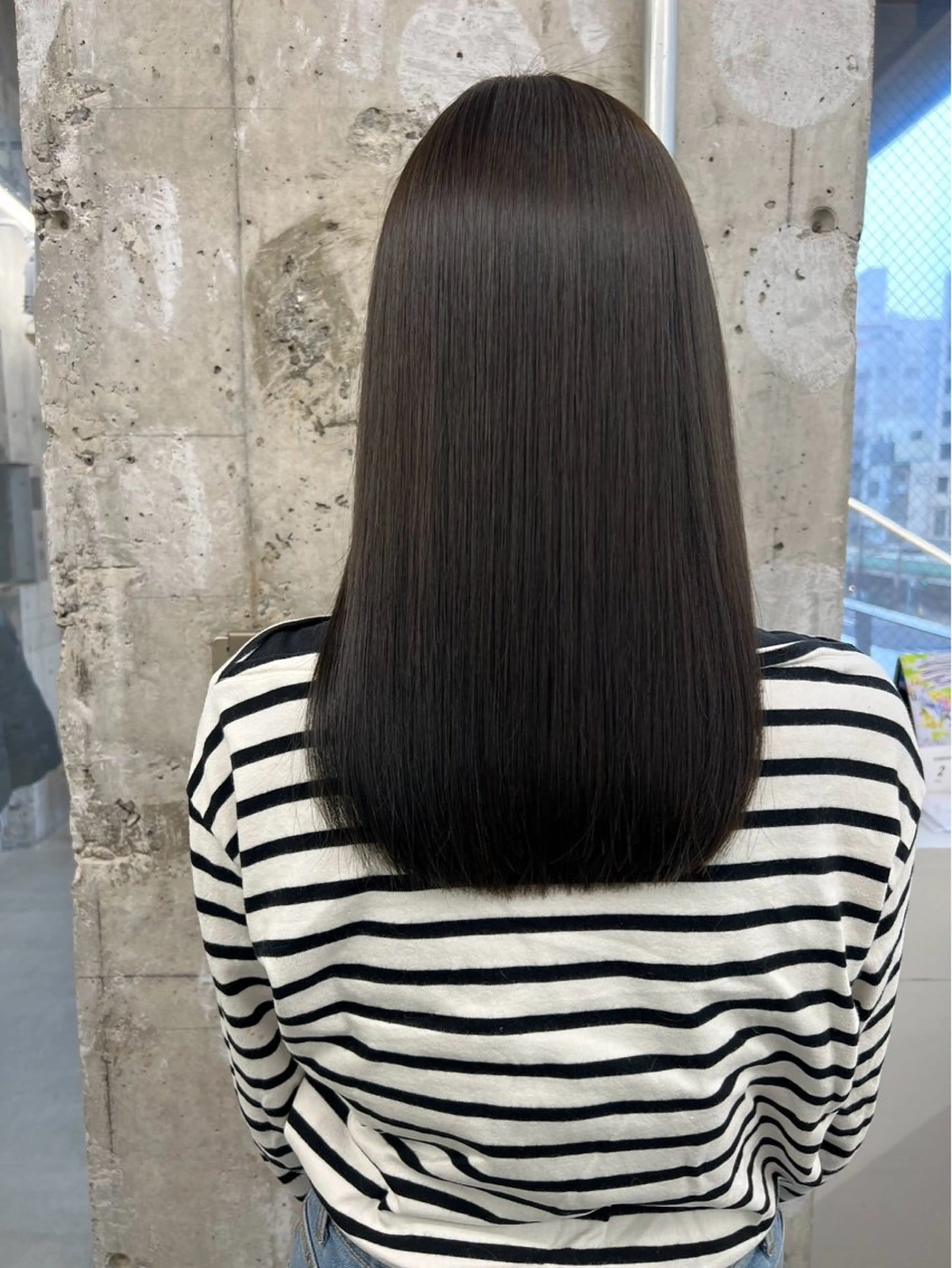 セミロング 【NEWI】韓国ヘア 🇰🇷Honokaのヘアスタイル