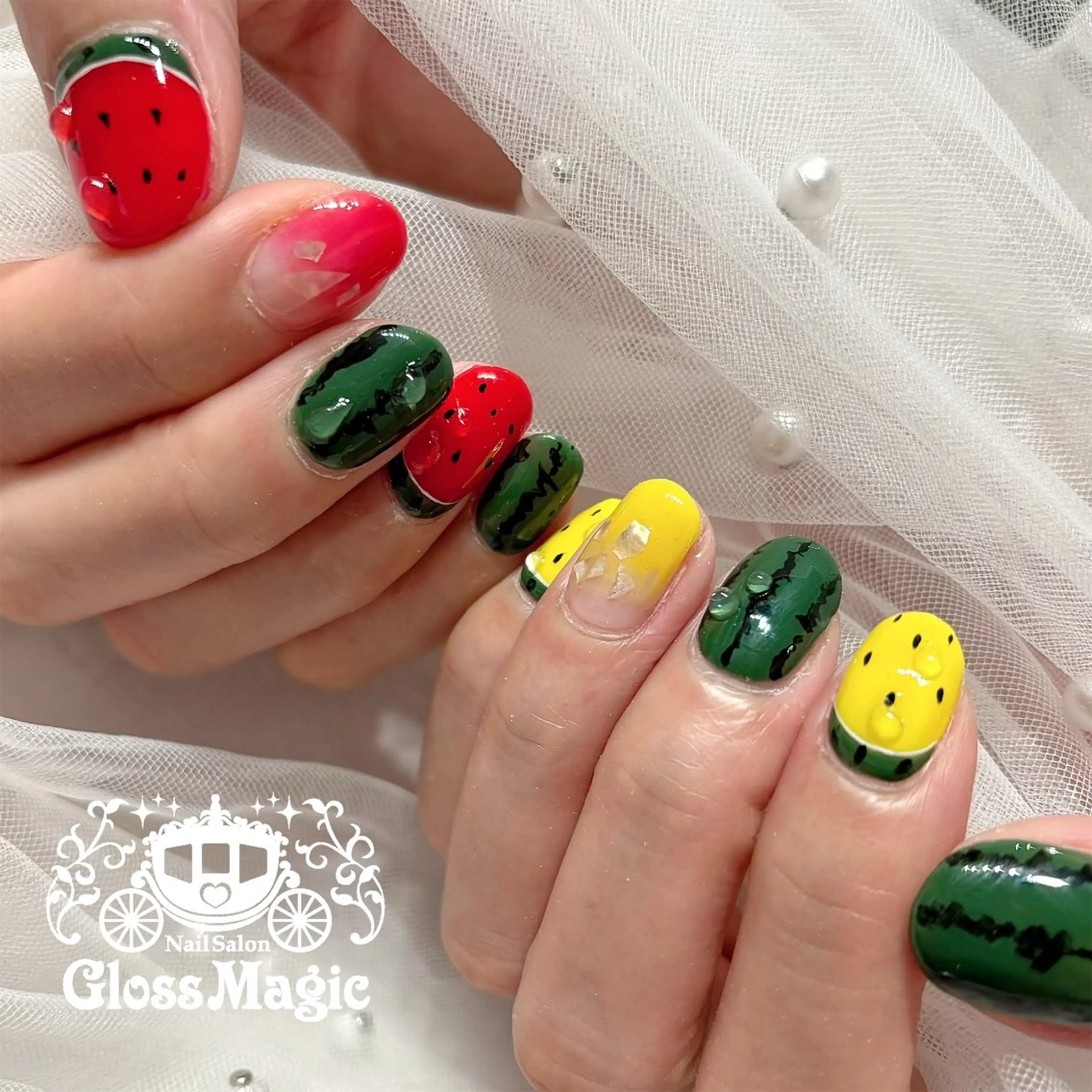 ネイル ハンドネイル あ きのネイルデザイン