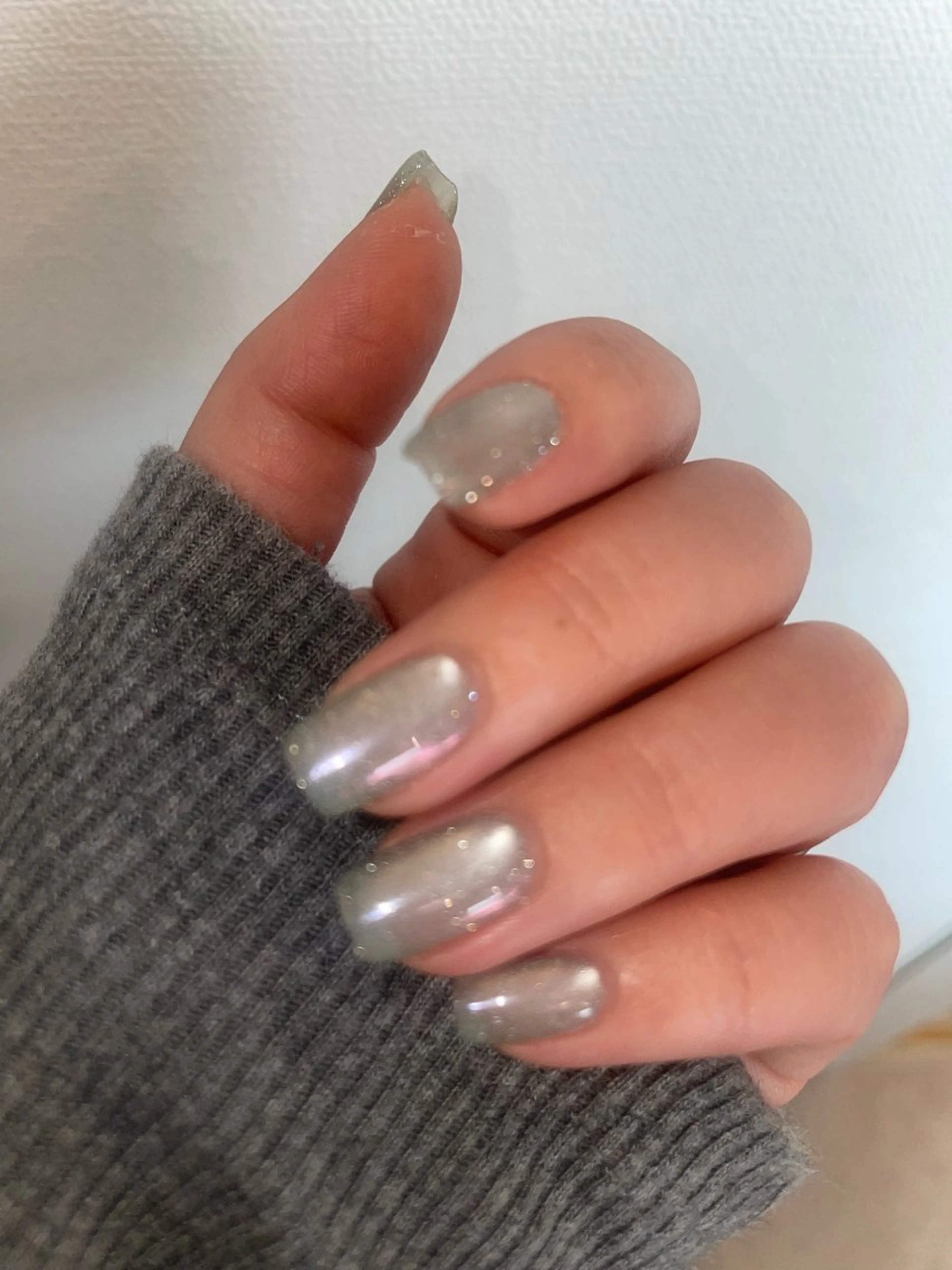 ネイル オーロラネイル マグネットネイル anny ／あにのネイルデザイン