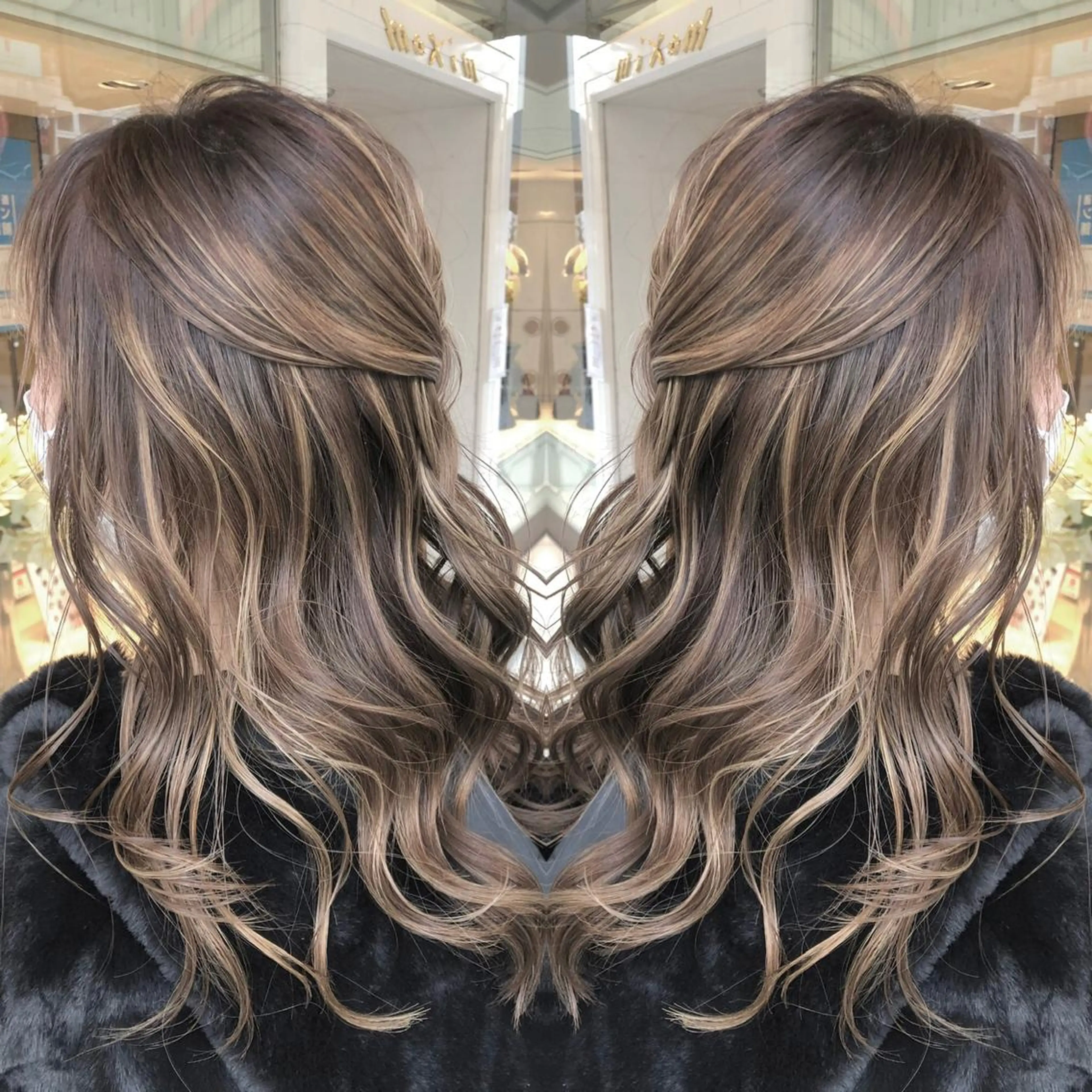 ロング カラー _ WHITE三宮店のヘアスタイル