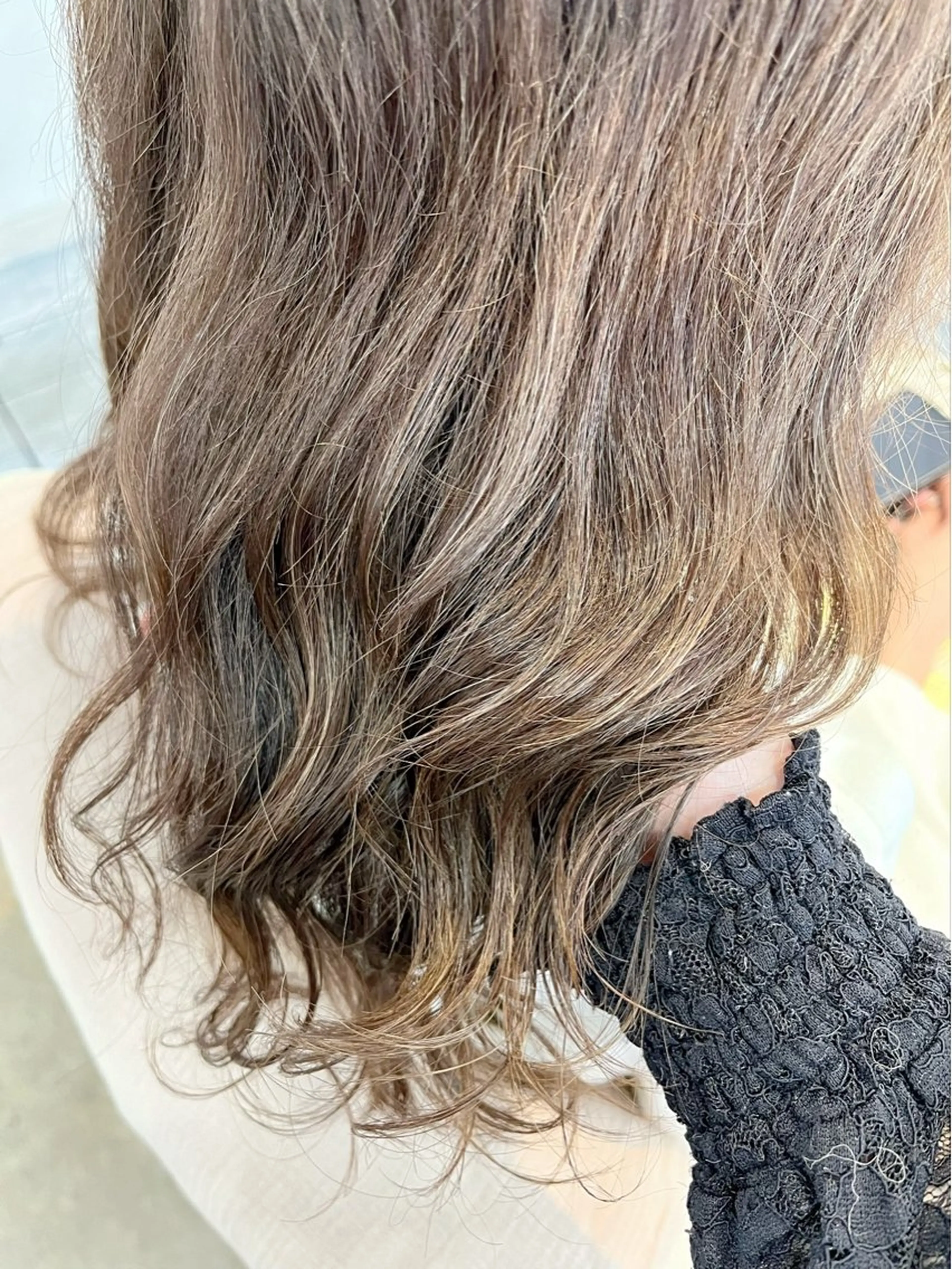 セミロング カラー ヘアアレンジ 赤羽Gardenia 🌸ayame🌸のヘアスタイル