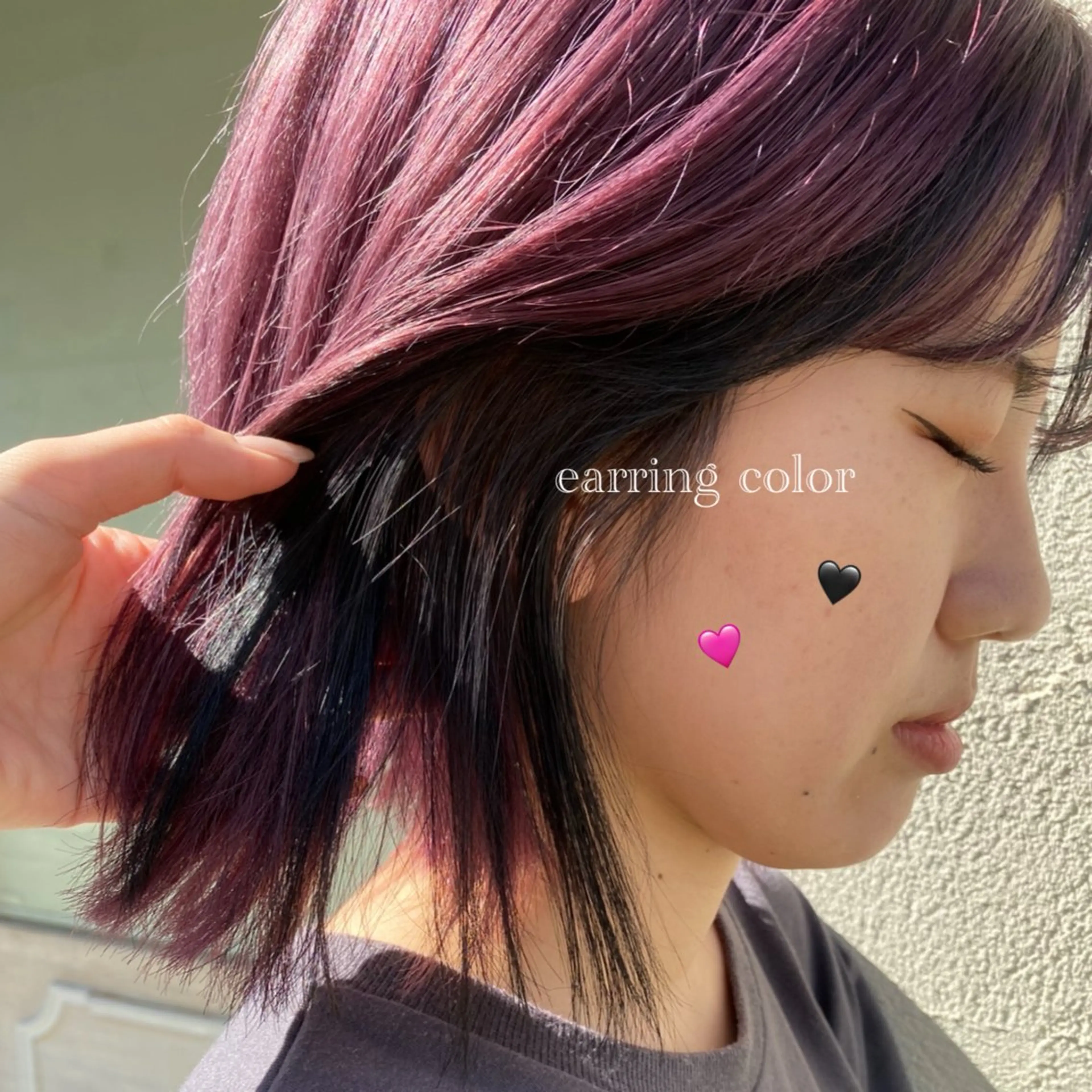 ミディアム カット ヘアカラー トリートメント 🩵Arisa MODE K's🫧のヘアスタイル