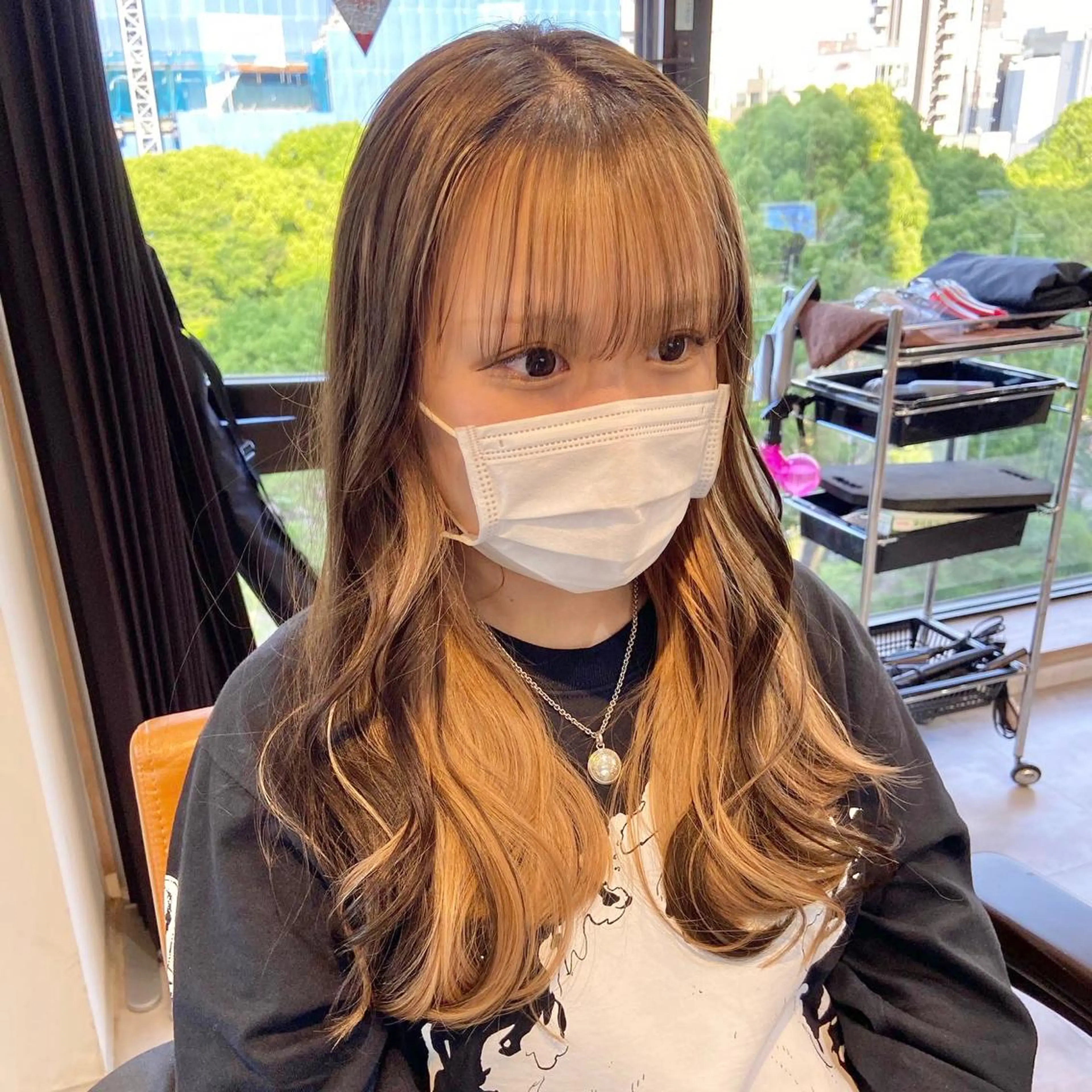 ロング カラー 吉田 幸斗のヘアスタイル