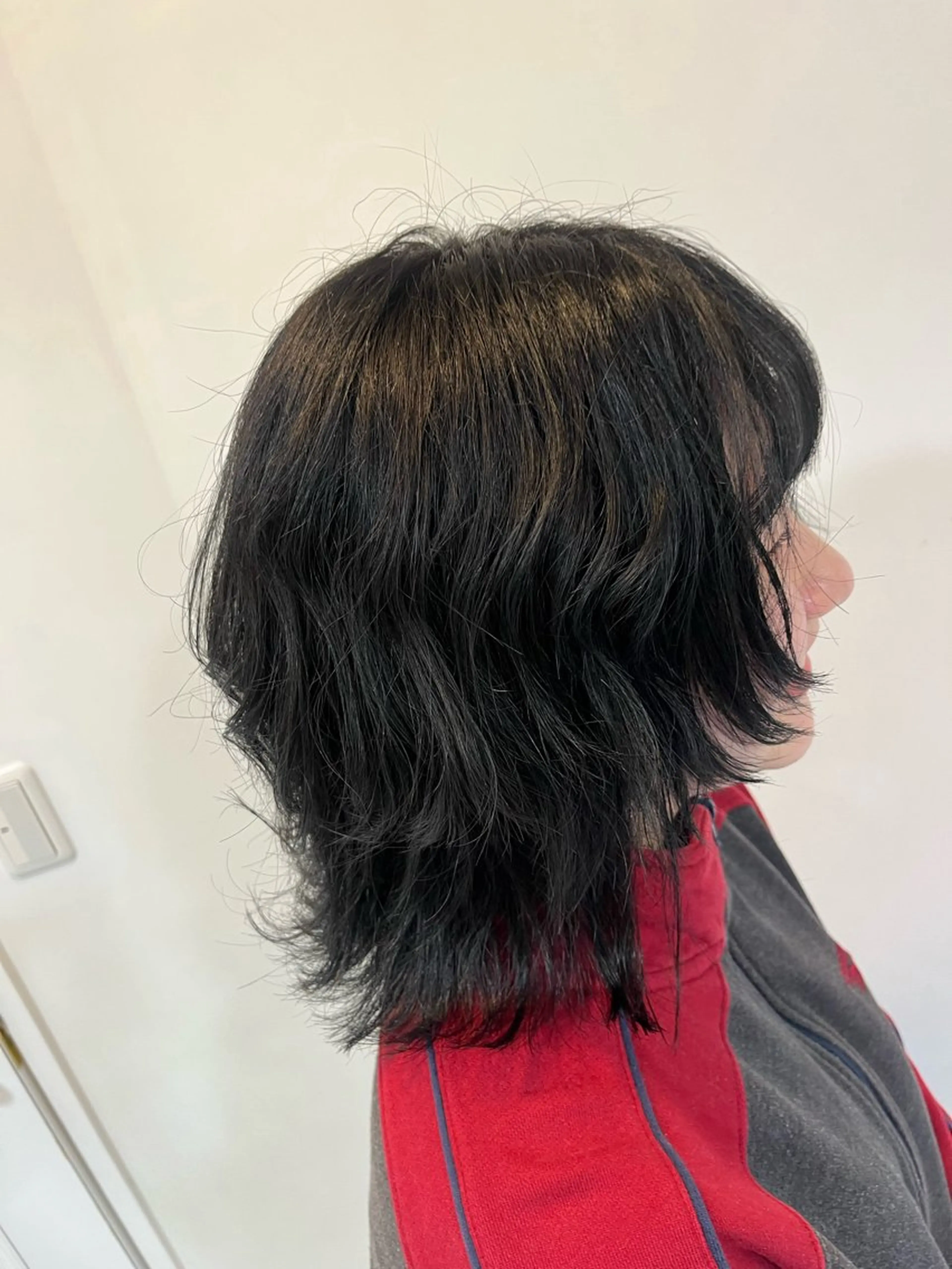 パーマ ヘアアレンジ パーマ レベンス田町 西谷悠のヘアスタイル
