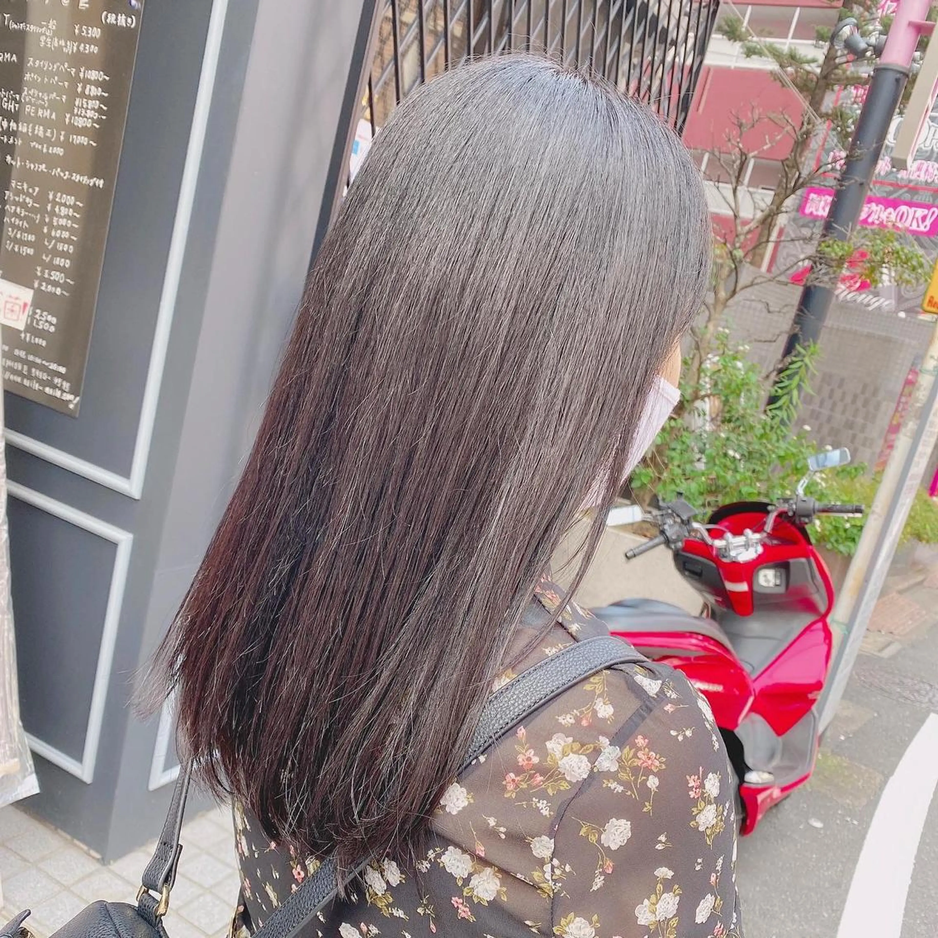 セミロング 髪質改善 髪質改善特化 安東駿介のヘアスタイル