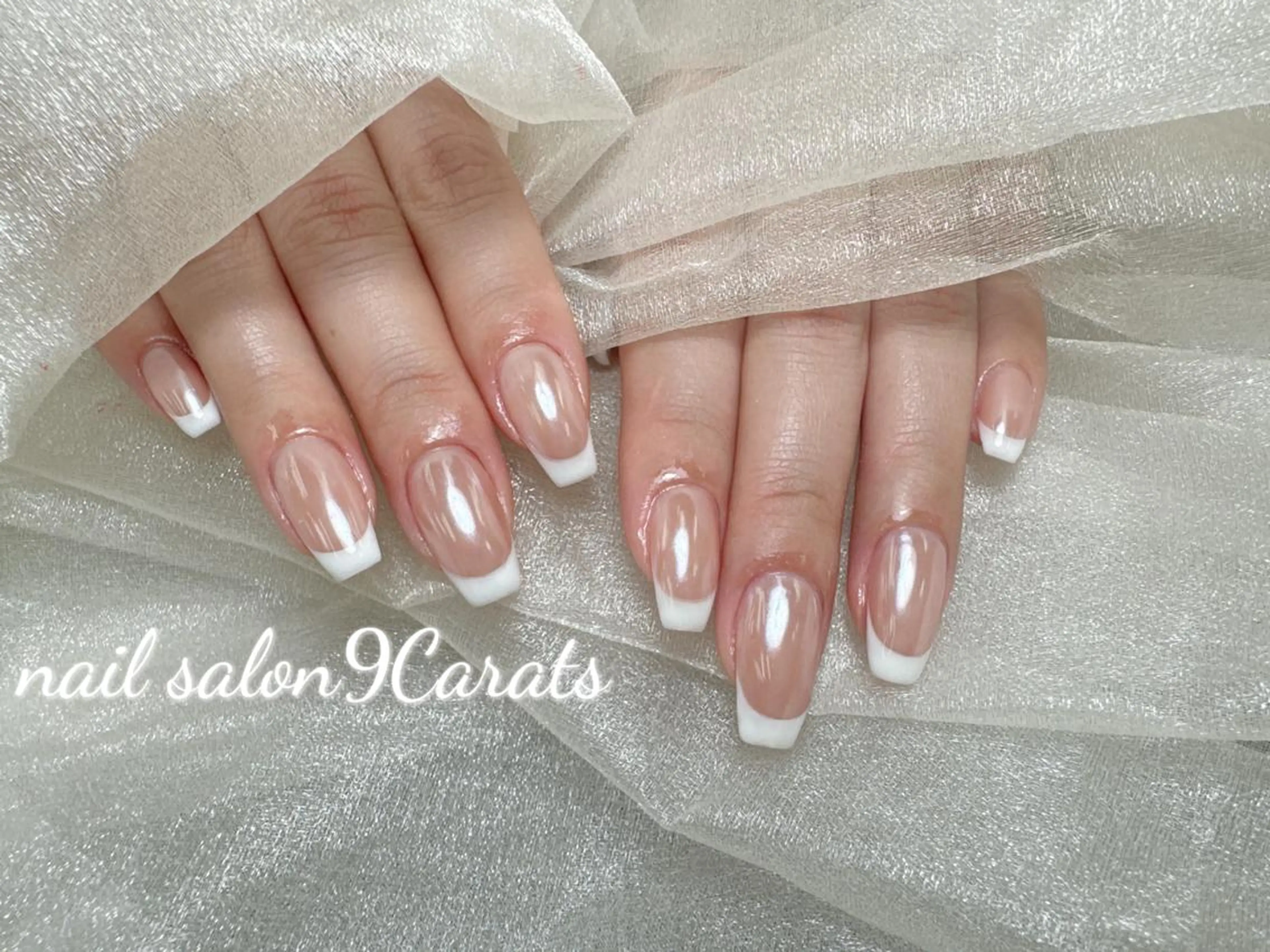 ネイル 💜ワンホンネイル ナインカラット💎のネイルデザイン