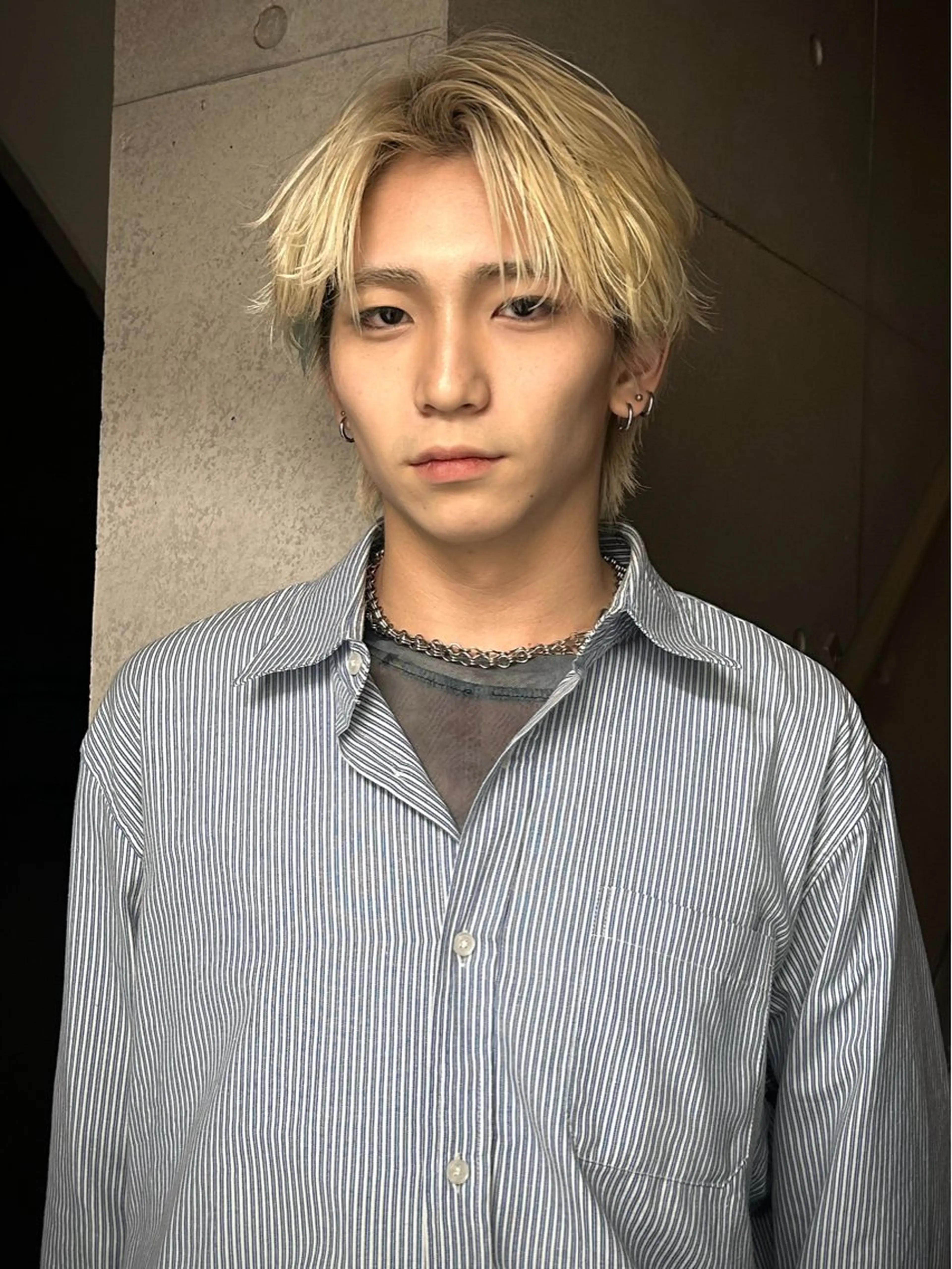 ショート カラー パーマ キッズ カット ADITION Shinjuku所属・岩城 滉成のヘアスタイル