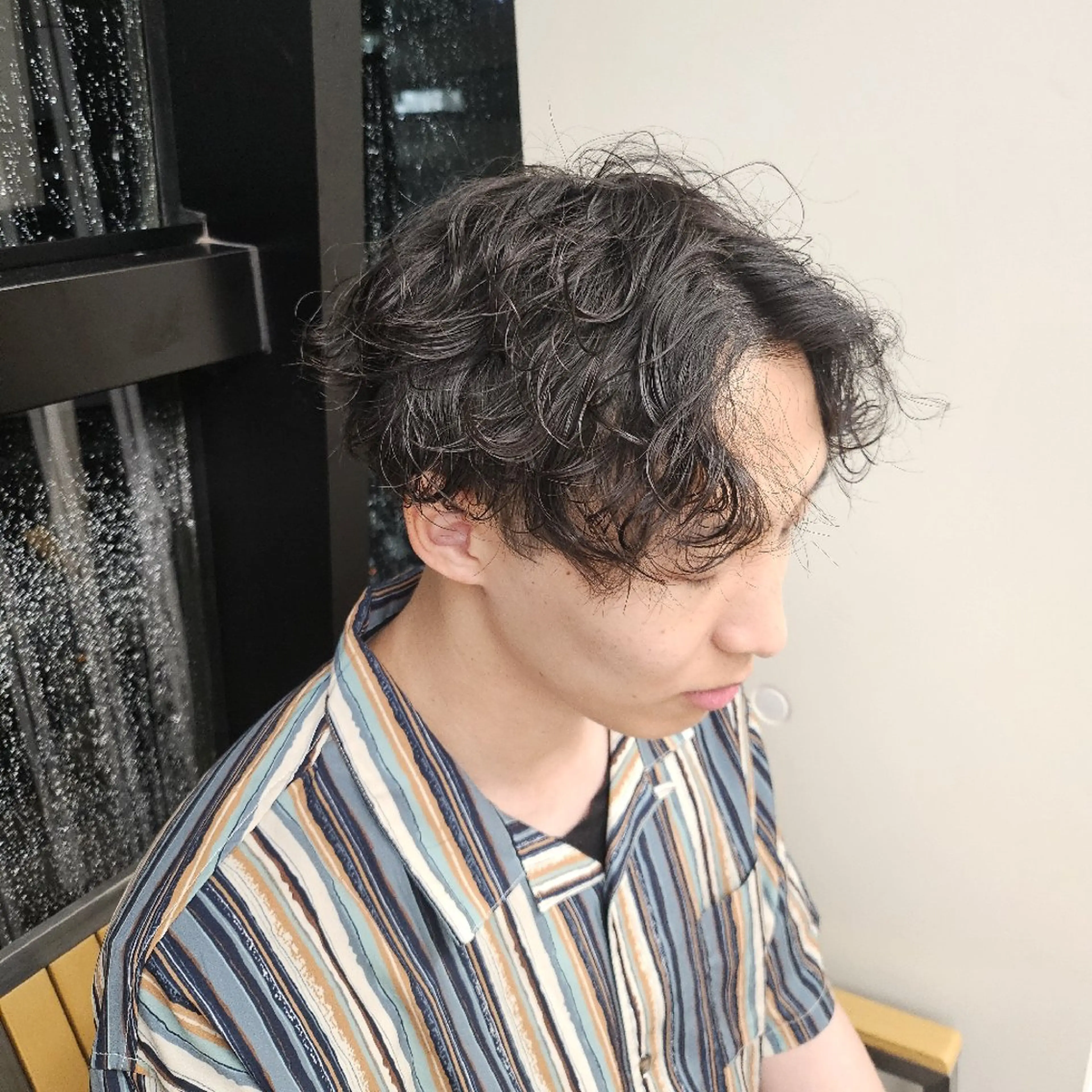 ショート パーマ メンズ ☀️ボブスタイル特化 大山あさひ☀️のヘアスタイル